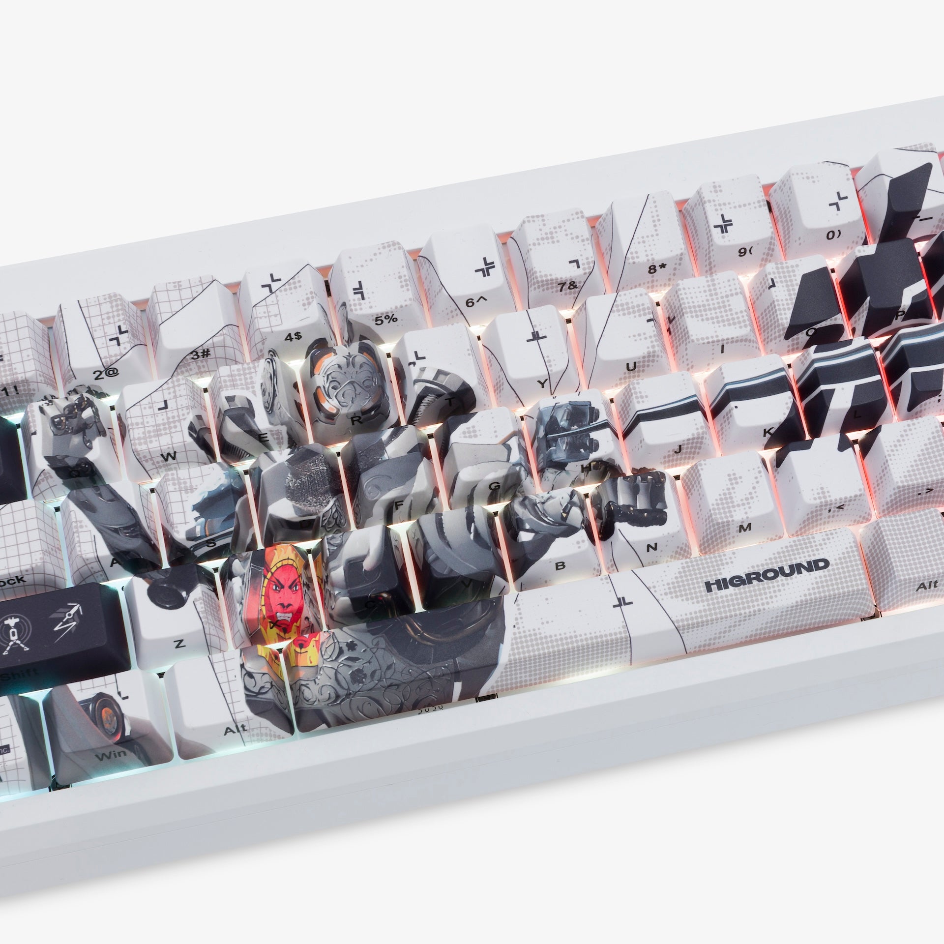 Apex Legends™ Higround Summit 65 Mechanical Gaming Keyboard - War Machine Edition | Fast Response for FPS & Battle Royale Games | Perfect for Esports & Competitive Gaming