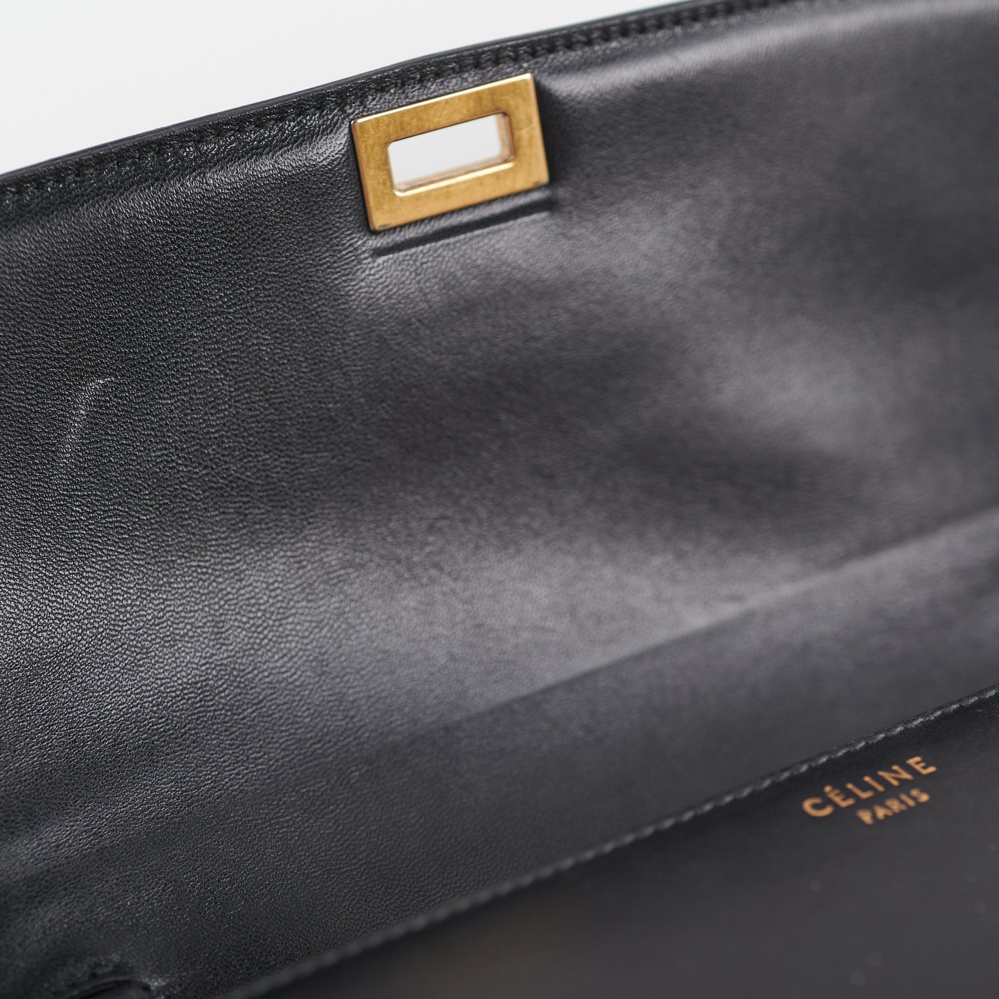 Celine Medium Box Bag in Black | Classic Leather Crossbody Handbag for Women | Perfect for Work, Travel & Everyday Use