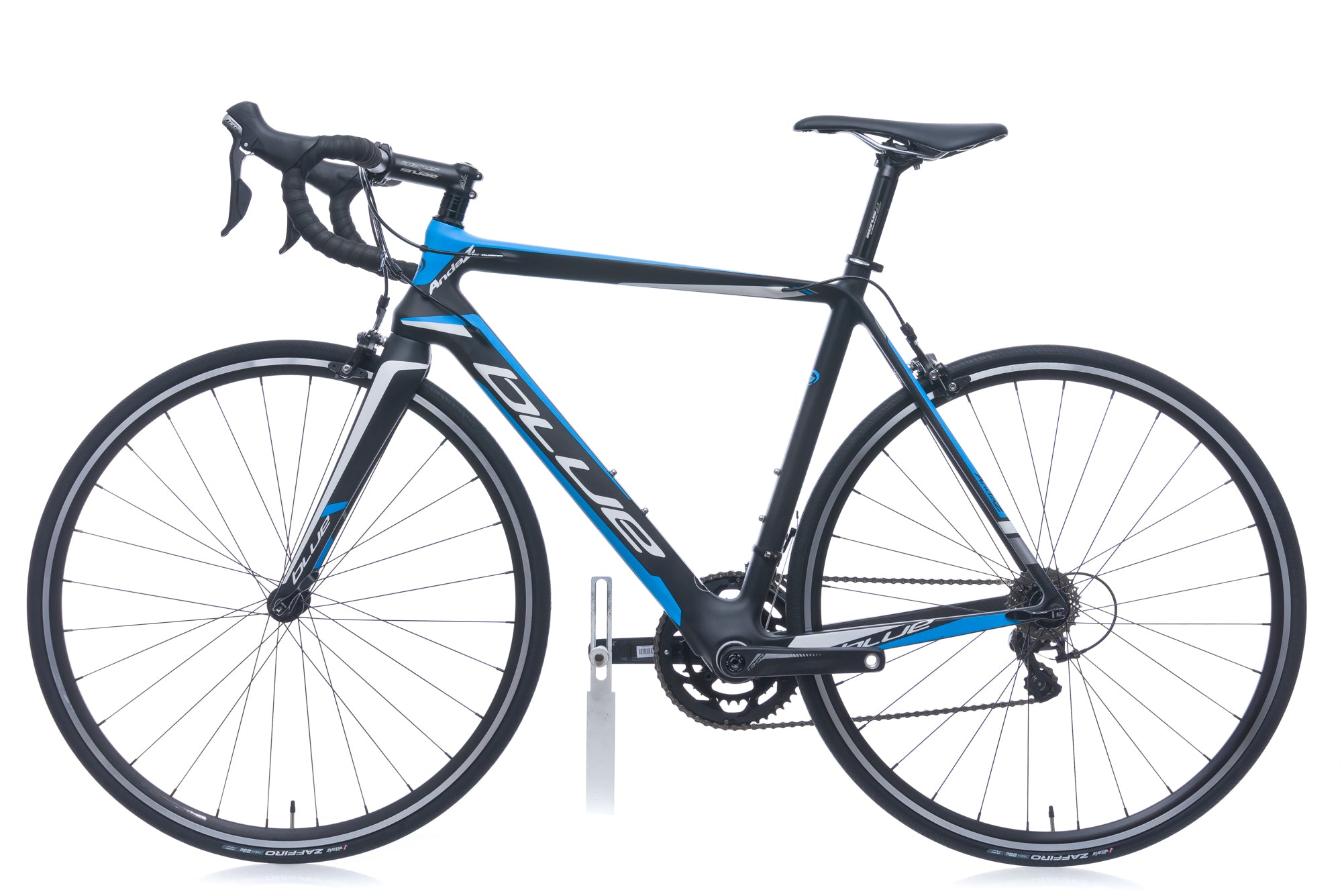 Blue Andaz 55cm Road Bike for Adults - Lightweight Aluminum Frame, 21-Speed Gears (2017 Model) - Perfect for Commuting, Fitness & Outdoor Cycling Adventures