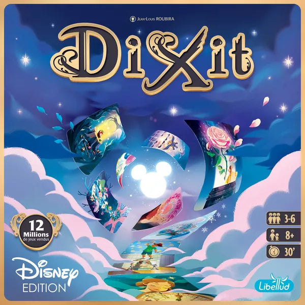 Dixit Disney Edition - Family Board Game with Disney Characters for Kids & Adults - Perfect for Parties, Game Nights & Family Bonding