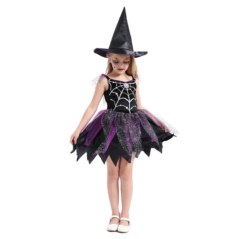 Halloween Witch Costume for Kids - Cute & Spooky Outfit for Trick or Treating, Costume Parties & Halloween Events