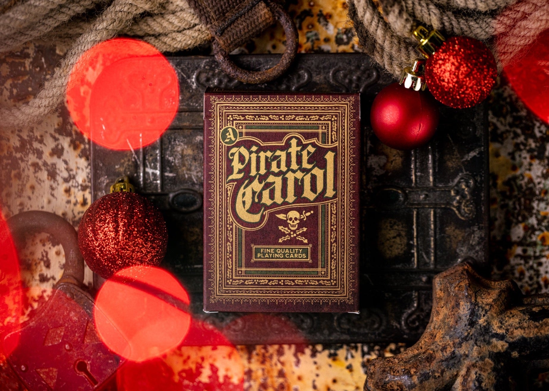 Premium Pirate Carol Luxury Playing Cards - Elegant Deck for Poker, Magic Tricks & Collectors - Perfect for Game Nights, Gifts & Themed Parties