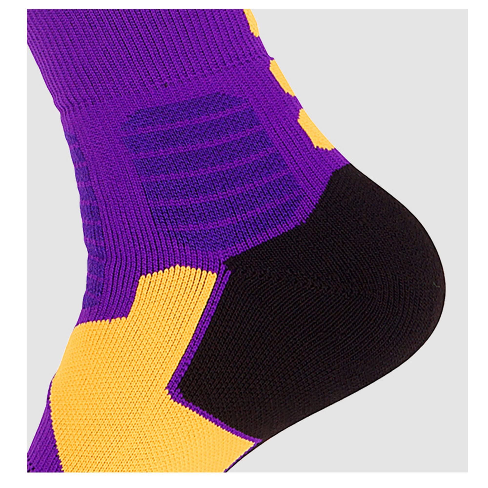 **Men's & Kids' High-Performance Basketball Socks - Moisture-Wicking Towel Bottom Running Sports Socks for Men & Boys - Medium Tube Athletic Socks for Basketball, Running, Badminton & Gym Workouts**
