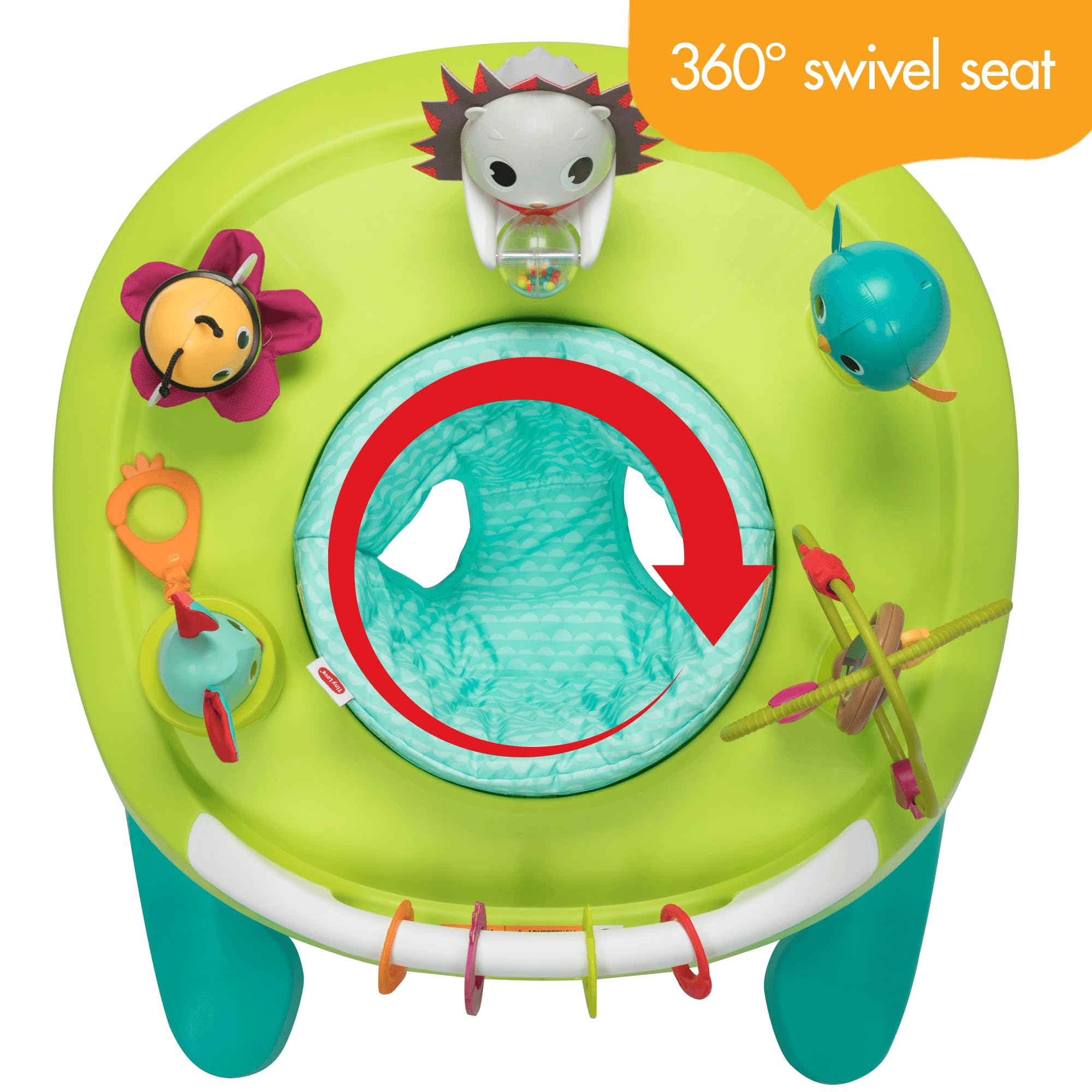Tiny Love 4-in-1 Here I Grow Mobile Activity Center - Baby Walker & Developmental Toy with Interactive Activities for Infants | Perfect for Playtime, Learning & Motor Skills Development in Nursery or Daycare