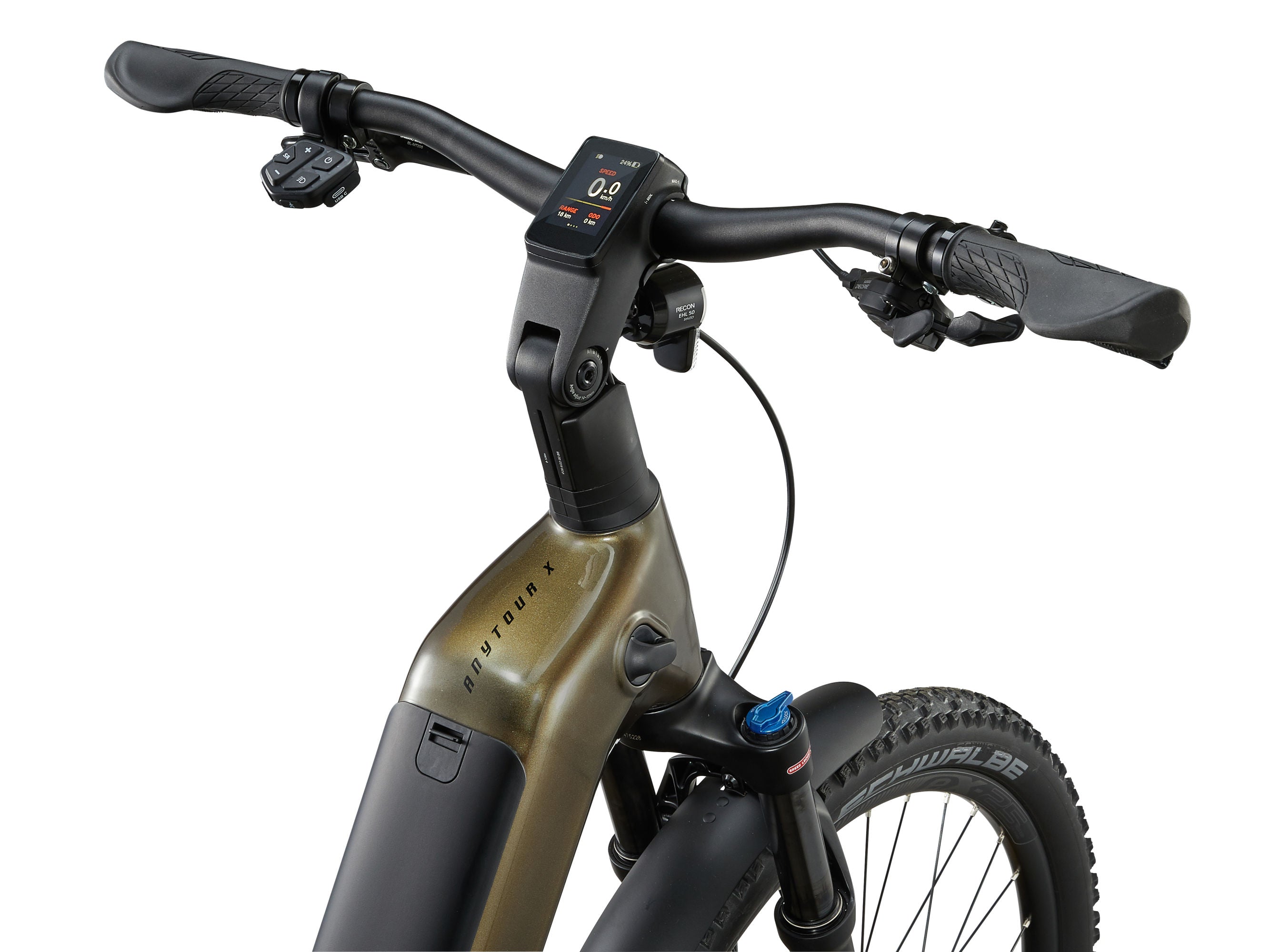 Anytour X E+ 3 Electric Bike (2024) - Premium Folding E-Bike for Commuting & Urban Adventure