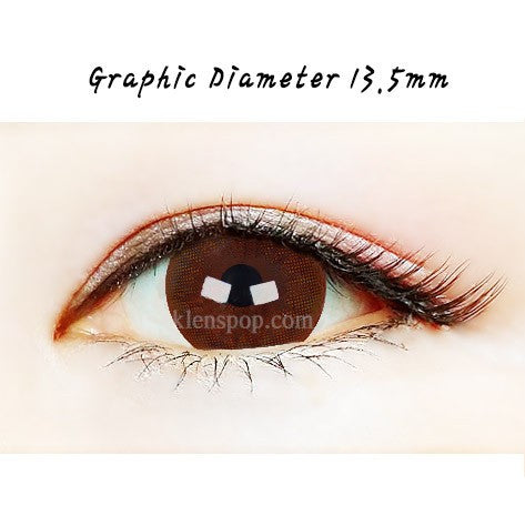 Sio Color Lizzy Amber (2Pcs) 6 Months Supply - Premium Silicone Hydrogel Contact Lenses for Daily Wear & Special Occasions - Natural Eye Color Enhancement for Parties, Cosplay & Fashion Looks