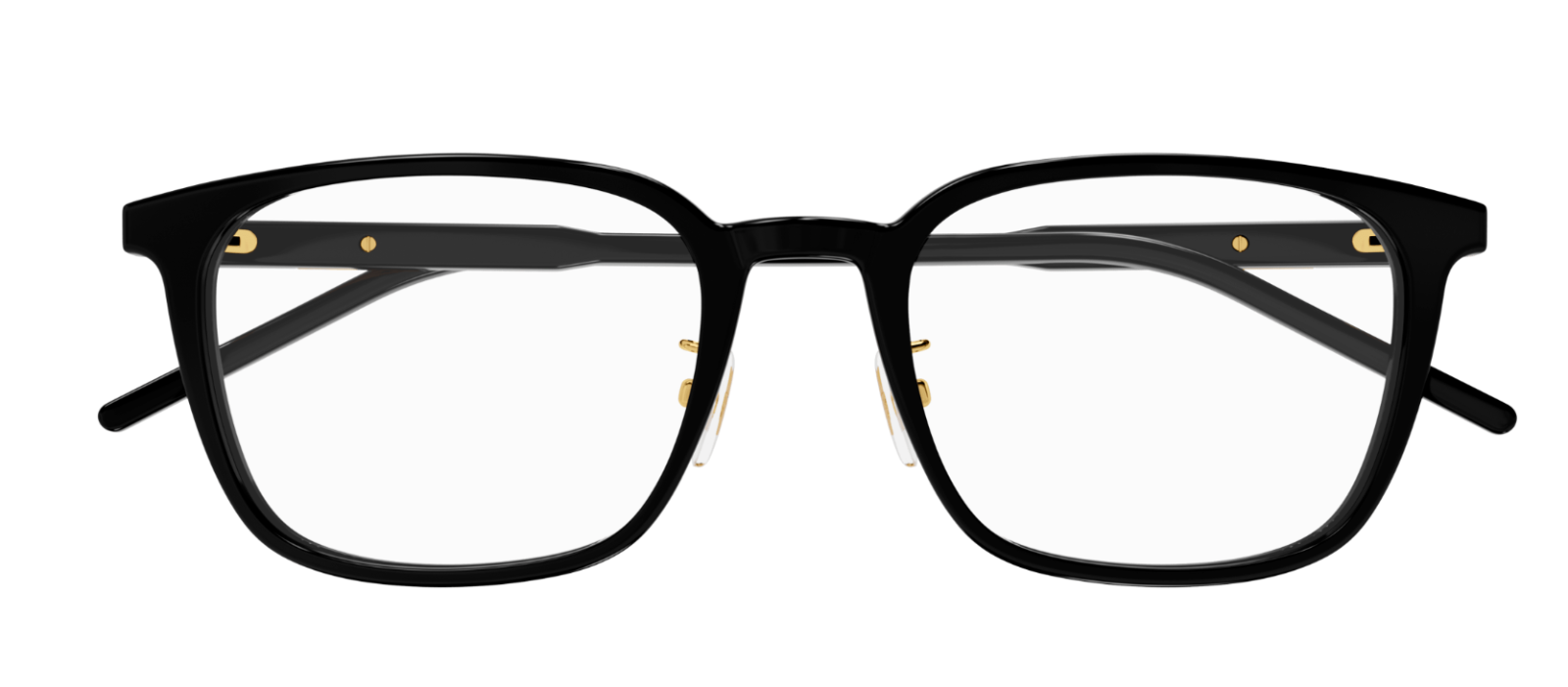Gucci GG1465OA 001 Black Rectangular Men's Eyeglasses | Premium Designer Sunglasses for Men | Perfect for Work, Driving & Fashion Accessories