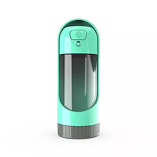 SLATIOM Lightweight Portable Dog Water Bottle with Leak-Proof Lock & Built-in Filter - BPA-Free Pet Drinking Bowl Dispenser for Outdoor Hiking, Travel & Daily Walks (500ml, Yellow) - Ideal for Active Dogs & Pet Owners On-The-Go
