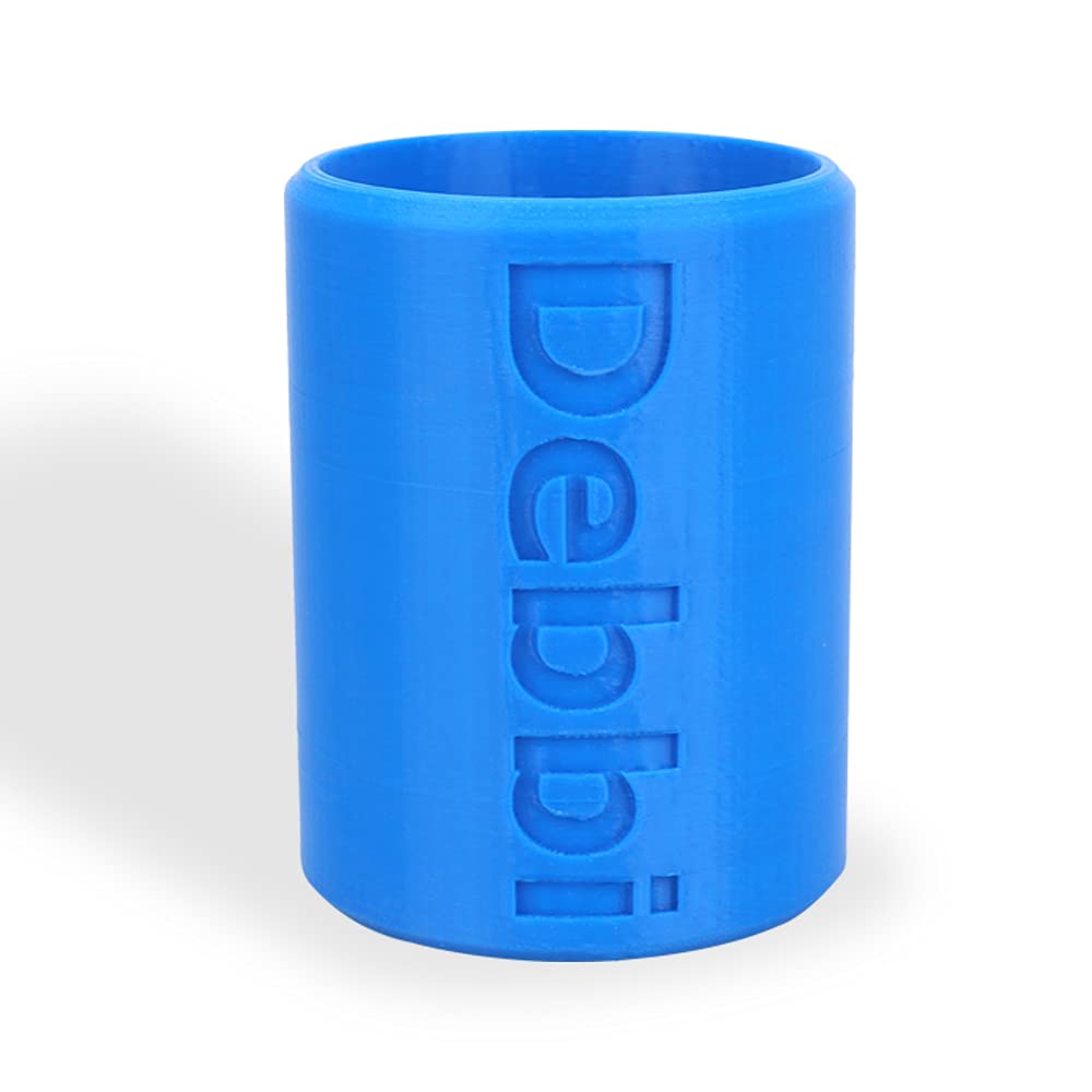 OXYEFEI Personalized Pen Holder for Desk - Stylish Blue Pencil Organizer for Home & Office Supplies, Decorative Storage Box - Perfect Gift for Men & Women | Ideal for Workspace, Study & Office Decor