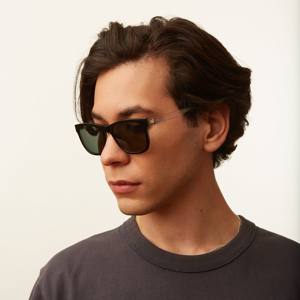 JINS Switch Classic U134 Eyeglasses - Lightweight & Durable Frame for Men & Women - Perfect for Work, Reading & Everyday Use