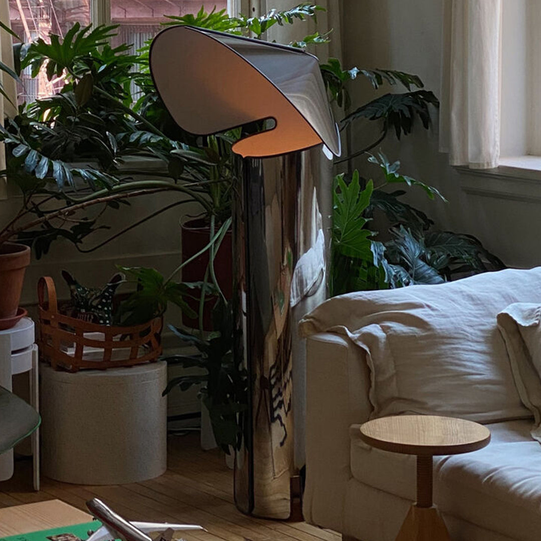 Chiari F Floor Lamp - Modern LED Standing Light with Adjustable Brightness, Perfect for Living Room, Bedroom, or Office Reading Lighting