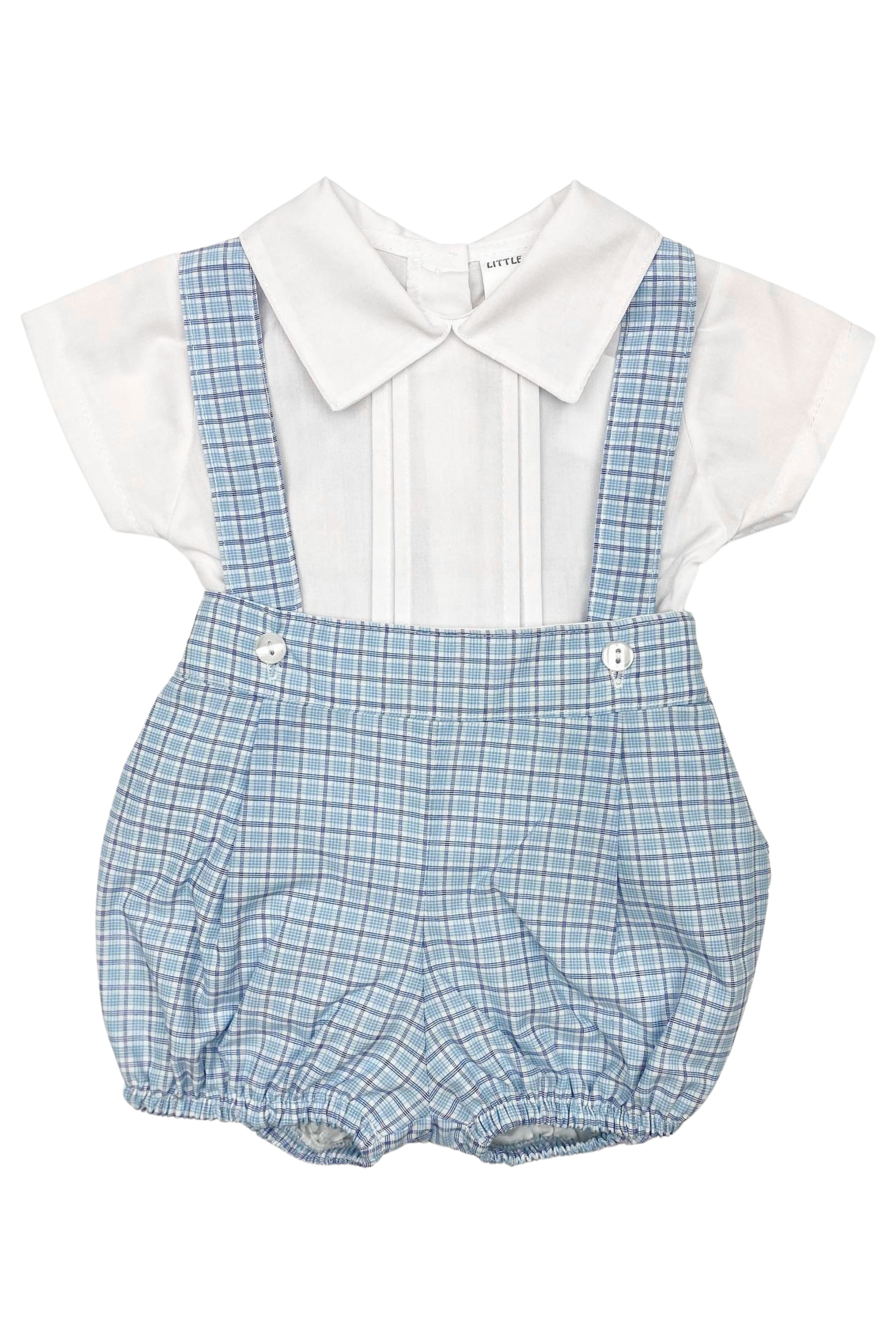 Luke Shirt & Blue Checked Jam Pants - Stylish Casual Outfit for Men | Perfect for Streetwear, Lounge Wear and Everyday Fashion