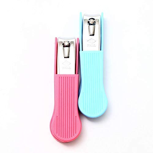 Premium Korean Nail Clipper - Large Size, Multi-Color Stainless Steel Nail Cutter for Men & Women - Perfect for Travel, Home, Salon & Personal Grooming Kit