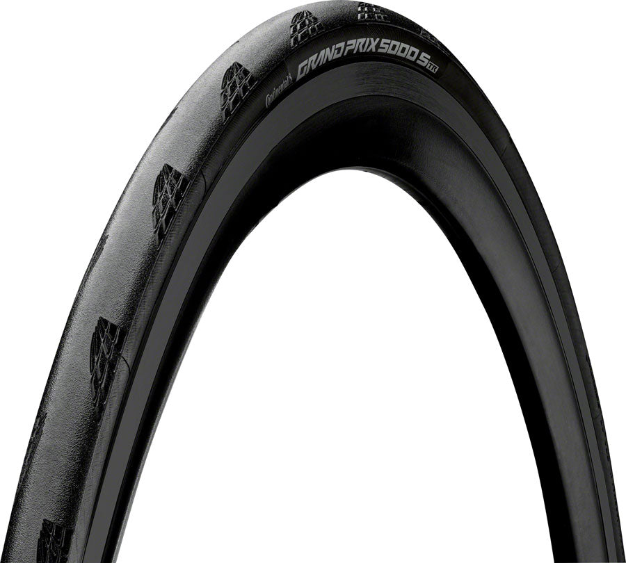 2 Pack Continental Grand Prix 5000 S TR Tubeless Road Bike Tires - 700x28 Black 220 TPI for High-Speed Performance | Perfect for Racing, Commuting & Long-Distance Cycling