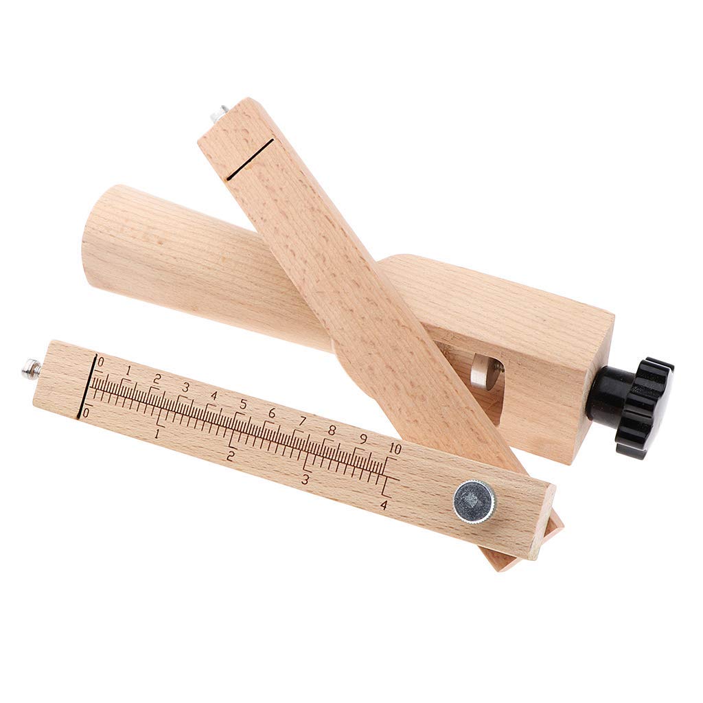 Adjustable Wooden Strips & Straps Cutter - Precision Leather Craft Cutting Tool for DIY Projects, Belt Making & Leatherworking (Perfect for Crafters & Professionals)