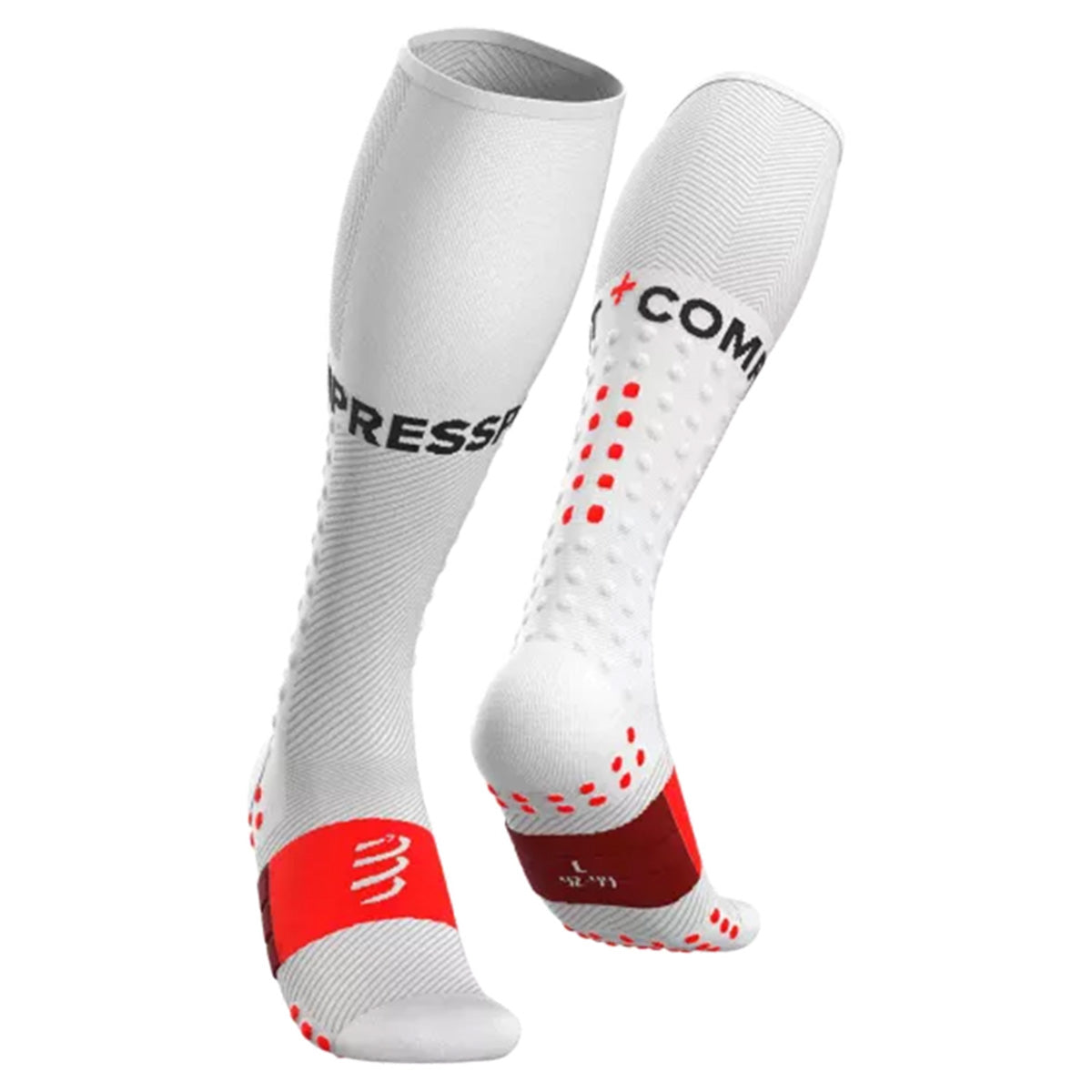 Compressport Full Run Socks - Performance Running Socks for Men & Women - Breathable & Supportive Athletic Socks for Marathon, Training & Sports - Ideal for Runners, Athletes & Fitness Enthusiasts