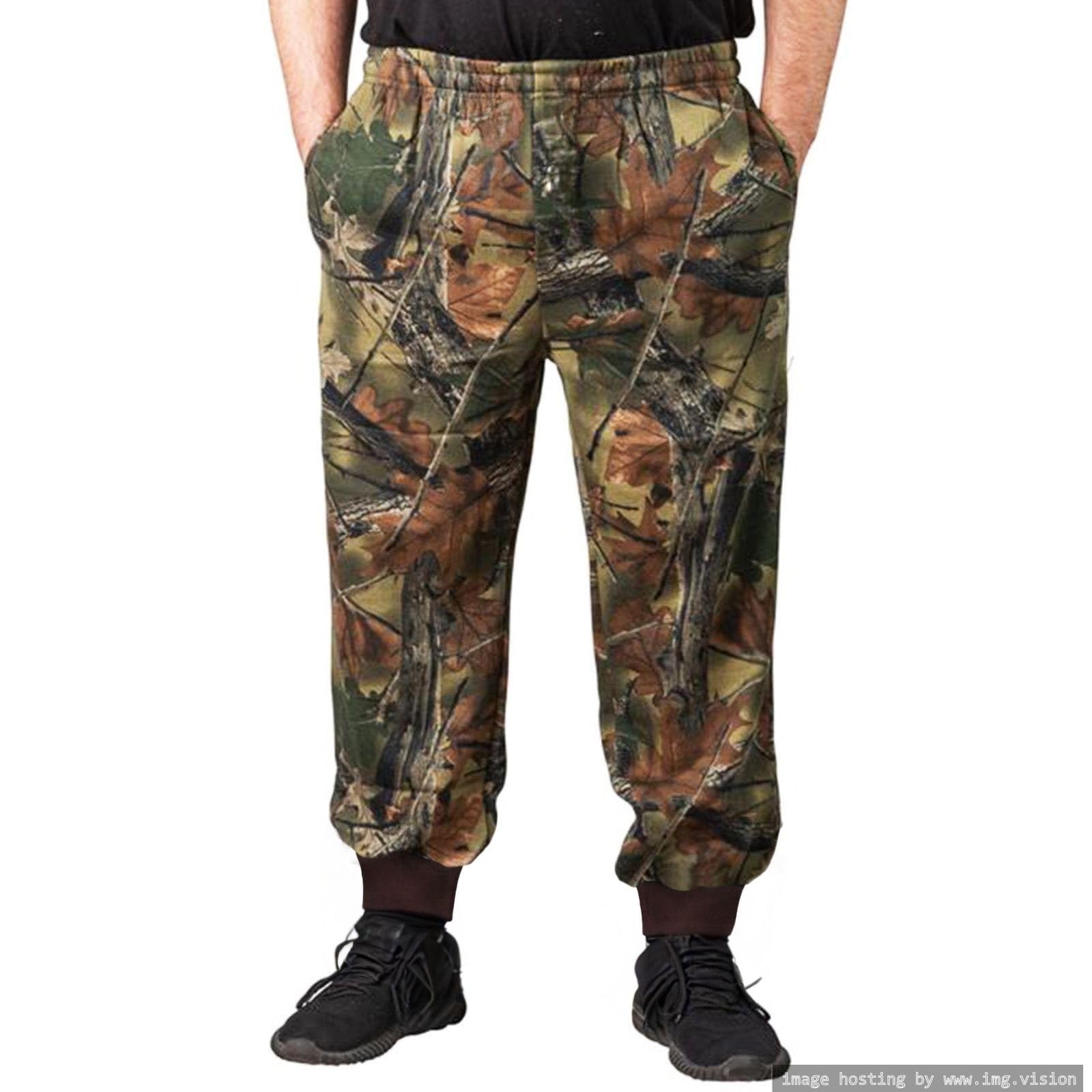 **Treel Boys Camo Jogger Sweatpants - Mossy Oak Pull-On Athletic Pants for Outdoor Play, Hiking & Casual Wear**