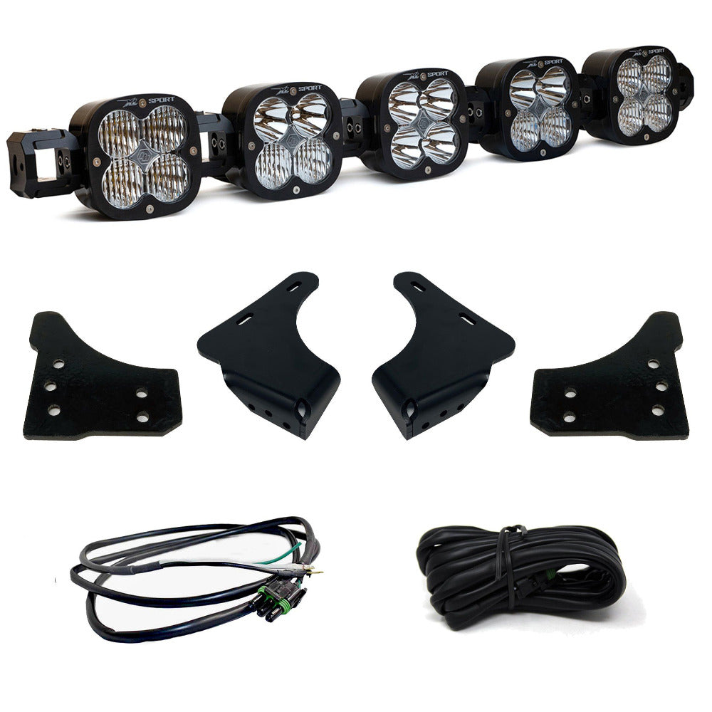 2021-2023 Ford F150 Baja Designs 5XL Linkable LED Bumper Light Kit - Off-Road Driving & Night Adventure Lighting Solution