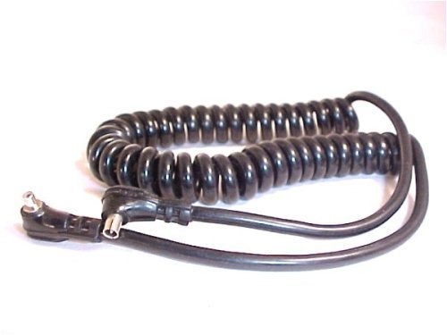 Paramount 5-Foot Coiled Sync Cable - PC Male to PC Female Connector for Computers, Printers & Office Equipment | Durable & Tangle-Free Data Transfer Solution