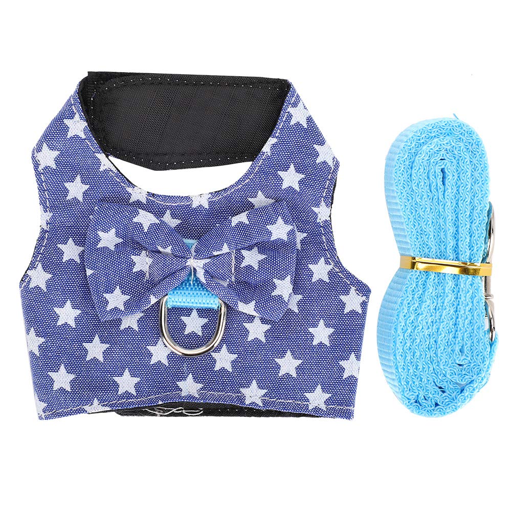 GLOGLOW Soft Breathable Rabbit Harness Vest - Adjustable Small Pet Walking Vest for Rabbits, Guinea Pigs & Small Animals | Perfect for Outdoor Walks, Park Adventures & Pet Training
