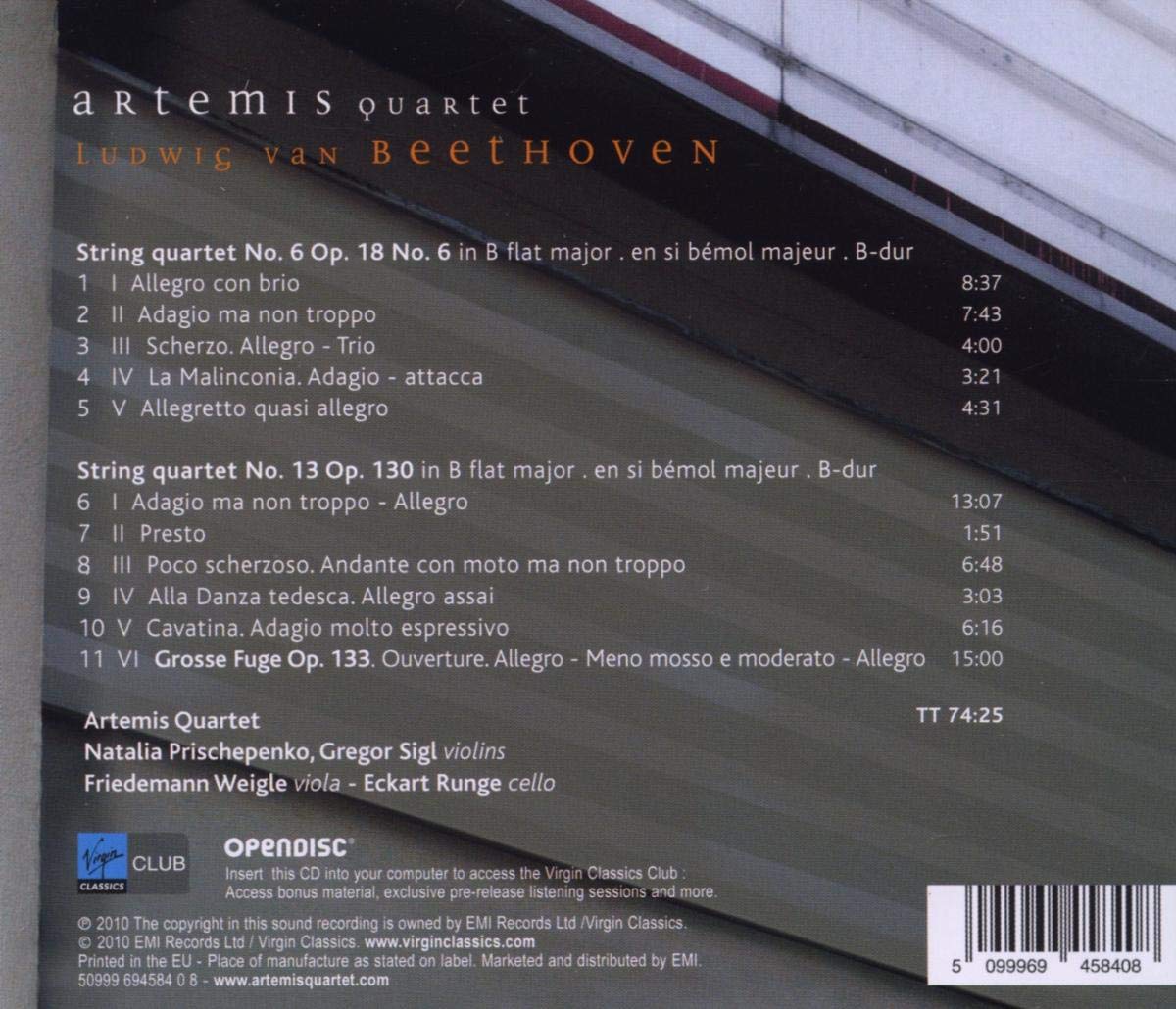 Beethoven String Quartets Op.131, Op.18 No.2 & Op.132 - Complete Classical Music Collection for Home Listening & Concert Enthusiasts