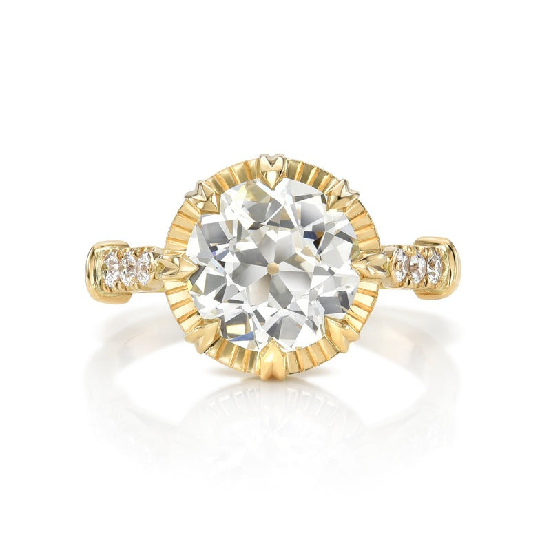 Arielle Single Stone Ring - Elegant Solitaire Ring for Women - Perfect for Engagement, Wedding, and Everyday Wear