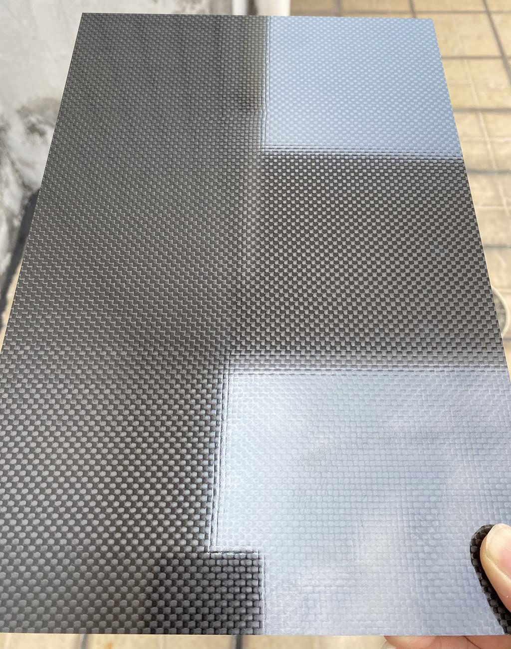 3K Carbon Fiber Sheet 200x300x0.5mm - Glossy Panel for DIY & Automotive