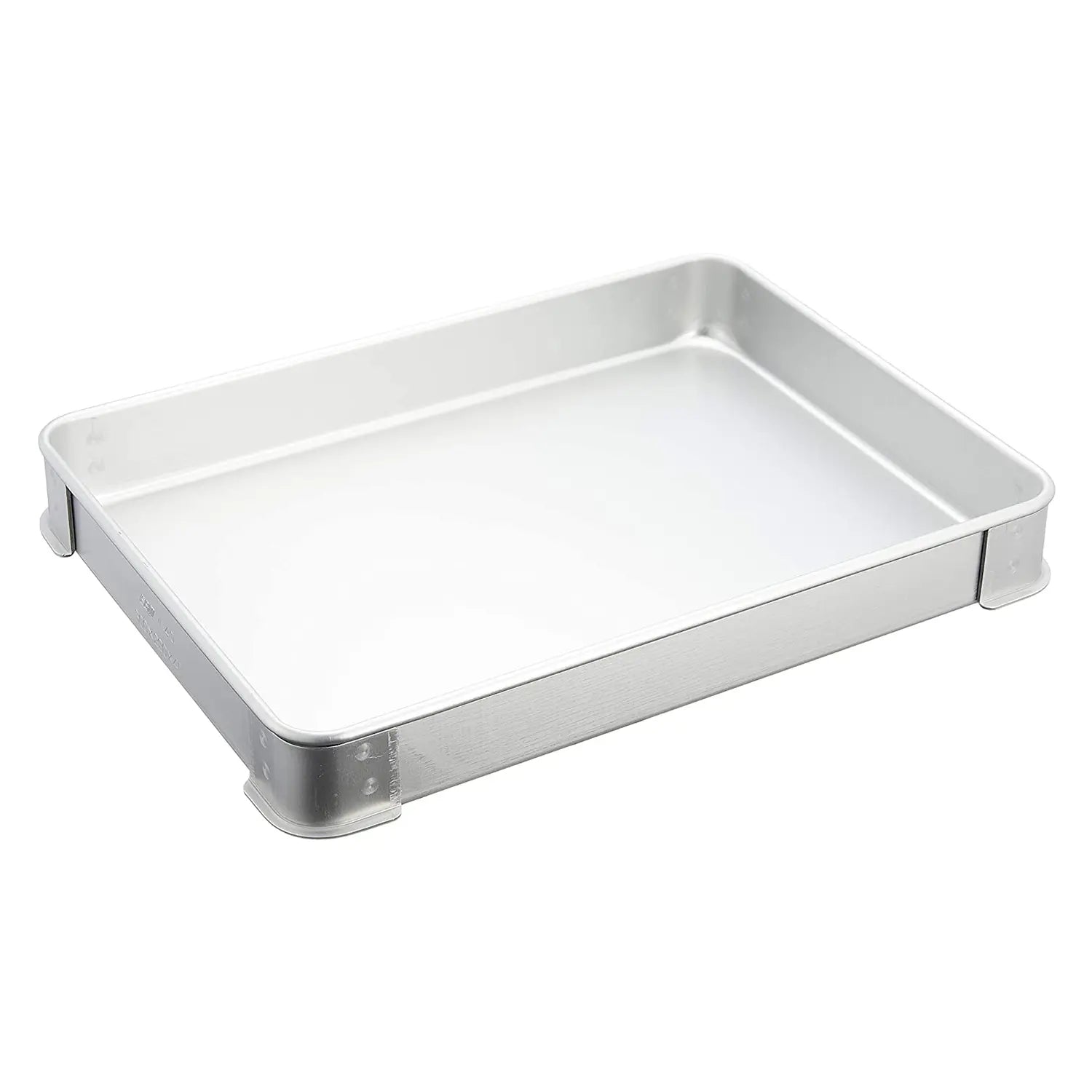 EBM Anodized Aluminum Stackable Serving Tray - Durable & Lightweight for Kitchen, Dining, Party, and Outdoor Use