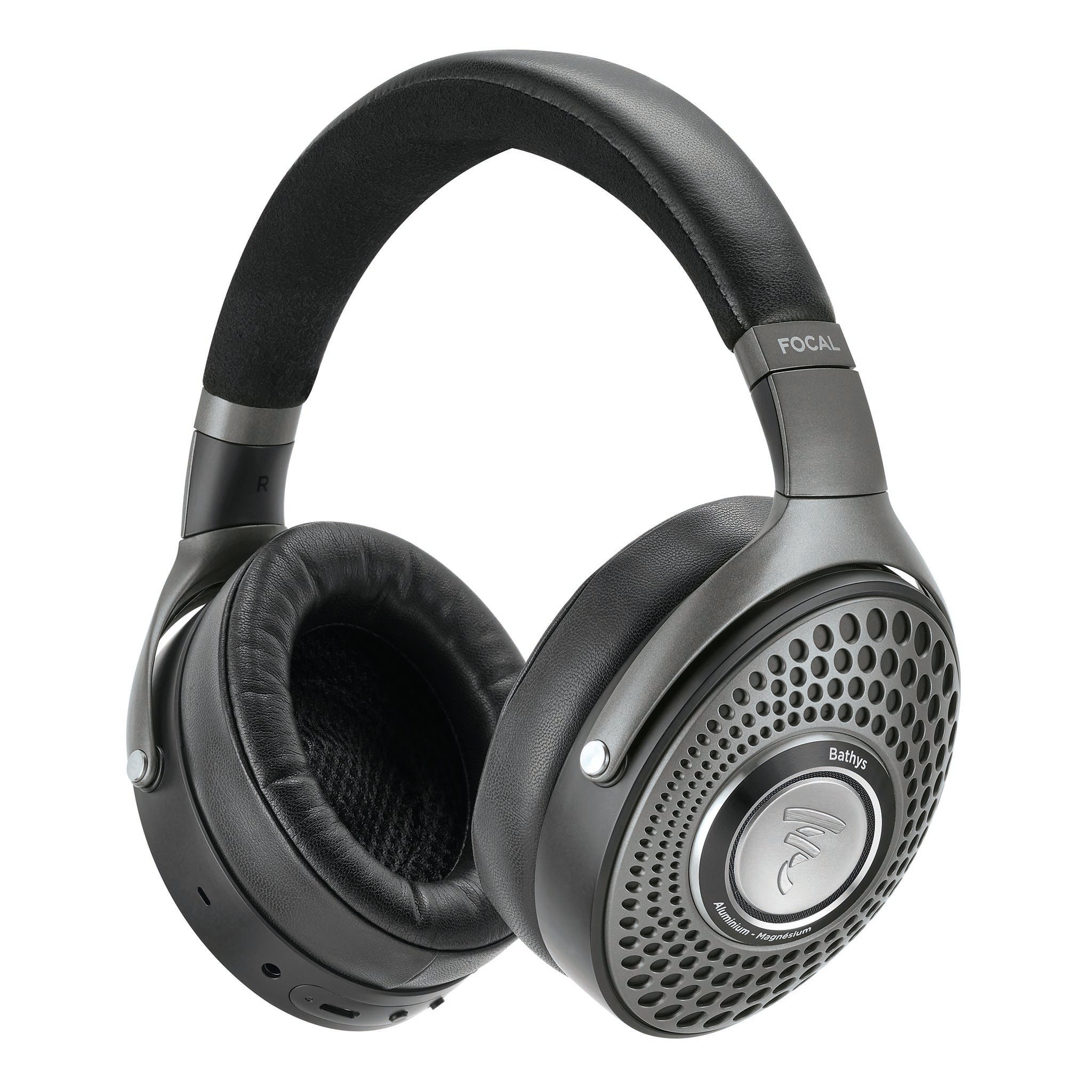Focal Bathys Wireless Bluetooth ANC Headphones - Premium Noise Cancelling Over-Ear Headphones for Travel, Work & Music - Hi-Res Audio, 35-Hour Battery Life, Comfortable Ear Cushions