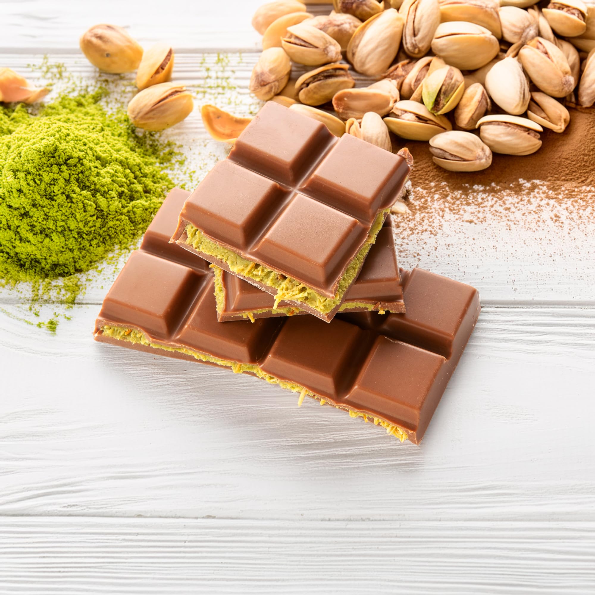 Premium Dubai Chocolate Bar - Crispy Kunafa & Pistachio Milk Chocolate - Luxury Gourmet Gift for Anniversary, Birthday, Valentine's Day - Perfect for Romantic Gifts, Corporate Events & Special Occasions