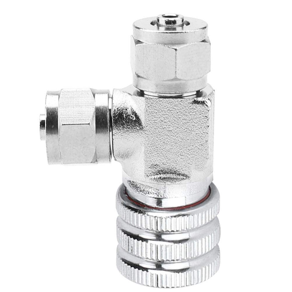 High-Quality Aquarium Air Pump Check Valves & CO2 Regulator with Needle Valve & Bubble Counter for Fish Tank - Perfect for Freshwater/Saltwater Aquariums, Hydroponics & Aquascaping (02#)