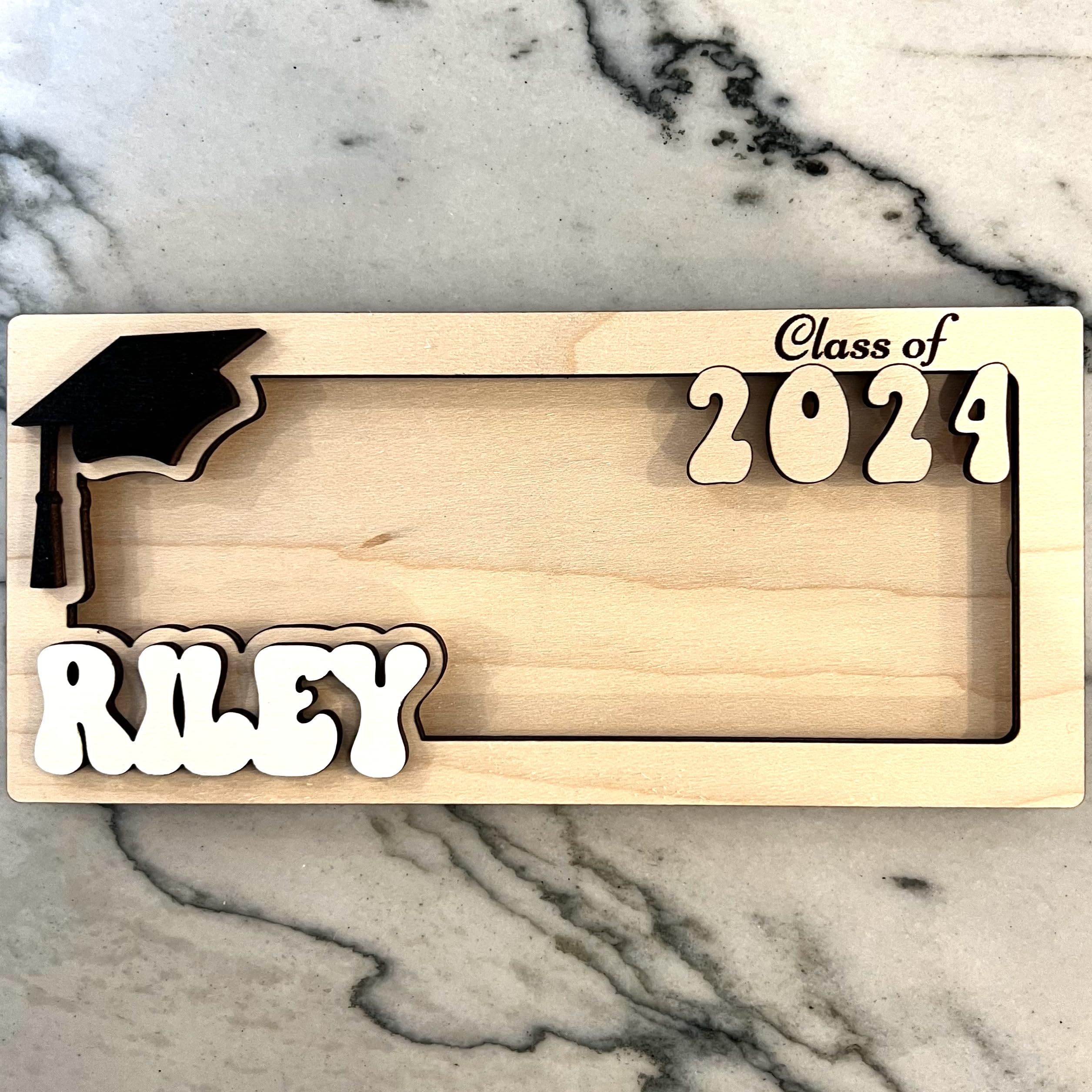 Personalized Graduation Money Holder Gift - Elegant Card & Envelope Set for Cash Gifts - Perfect for High School & College Graduation Parties, Gifts & Celebrations