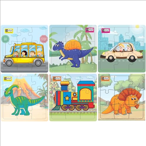 Dinosaur and Transport (Dinosaur+Bus+Train+Car)