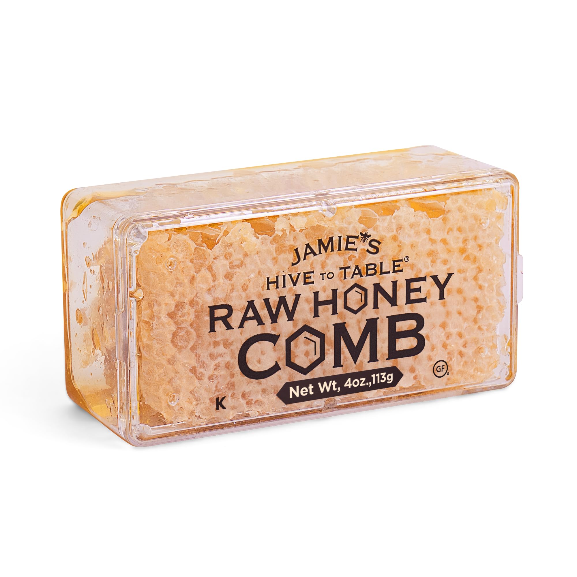 Pure Georgia Honey Comb 4oz - Raw, All-Natural, Non-GMO - Perfect for Tea & Toast