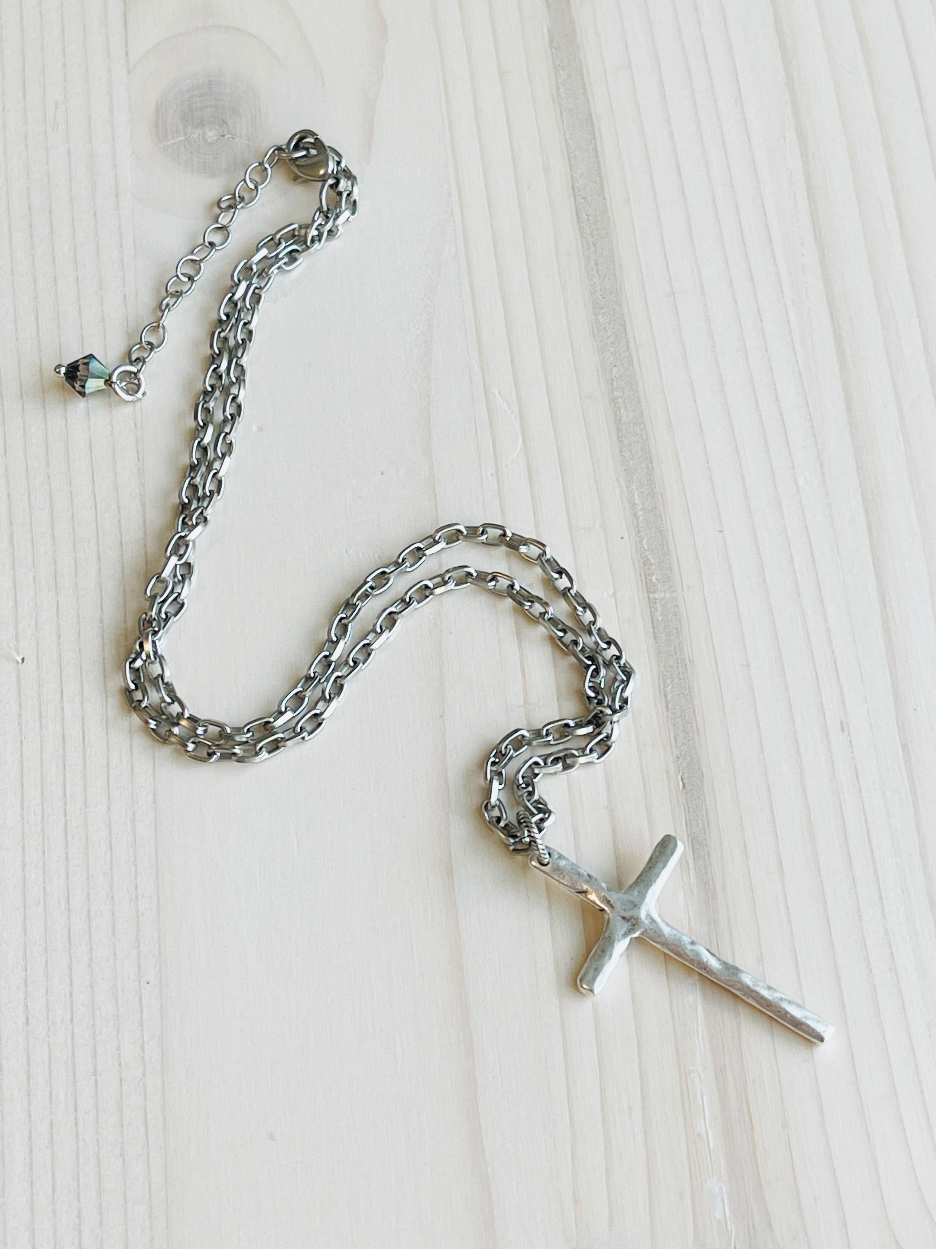 Elegant Cross Necklaces for Women & Men - Religious Jewelry Gifts for Baptism, First Communion & Everyday Wear