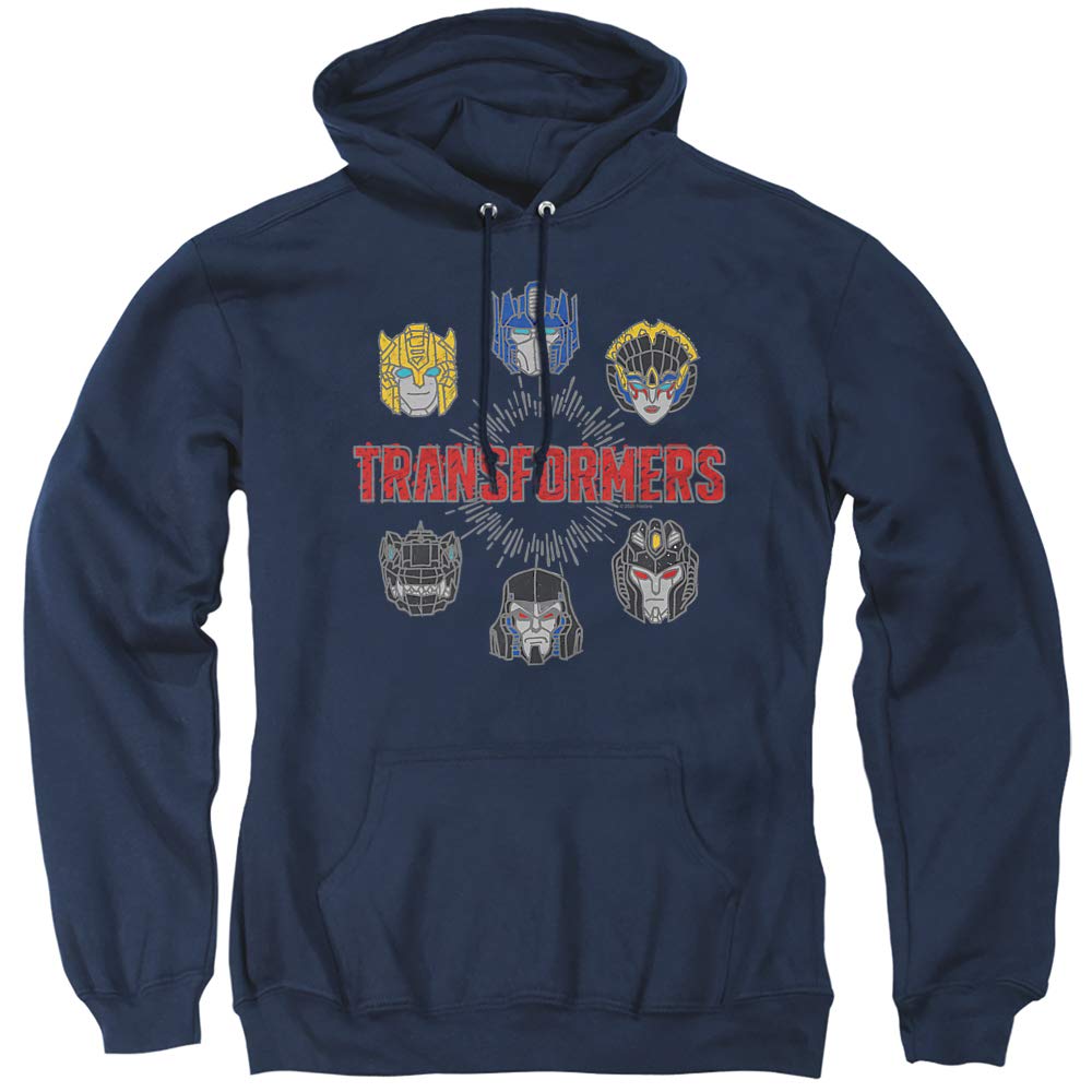 Transformers Robo Halo Unisex Adult Pullover Hoodie | Officially Licensed Graphic Sweatshirt | Perfect for Cosplay, Comic Con & Casual Wear