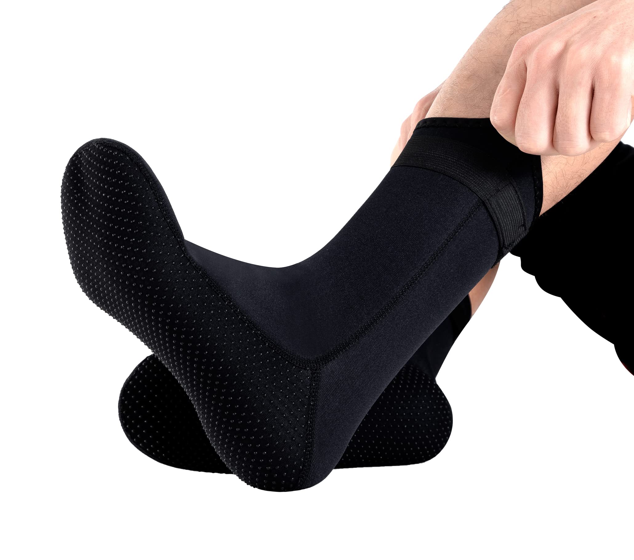 3MM Neoprene Diving Socks - Warm Waterproof Surf Booties for Scuba Diving, Snorkeling & Beach Activities | Perfect Dive Boots for Men & Women