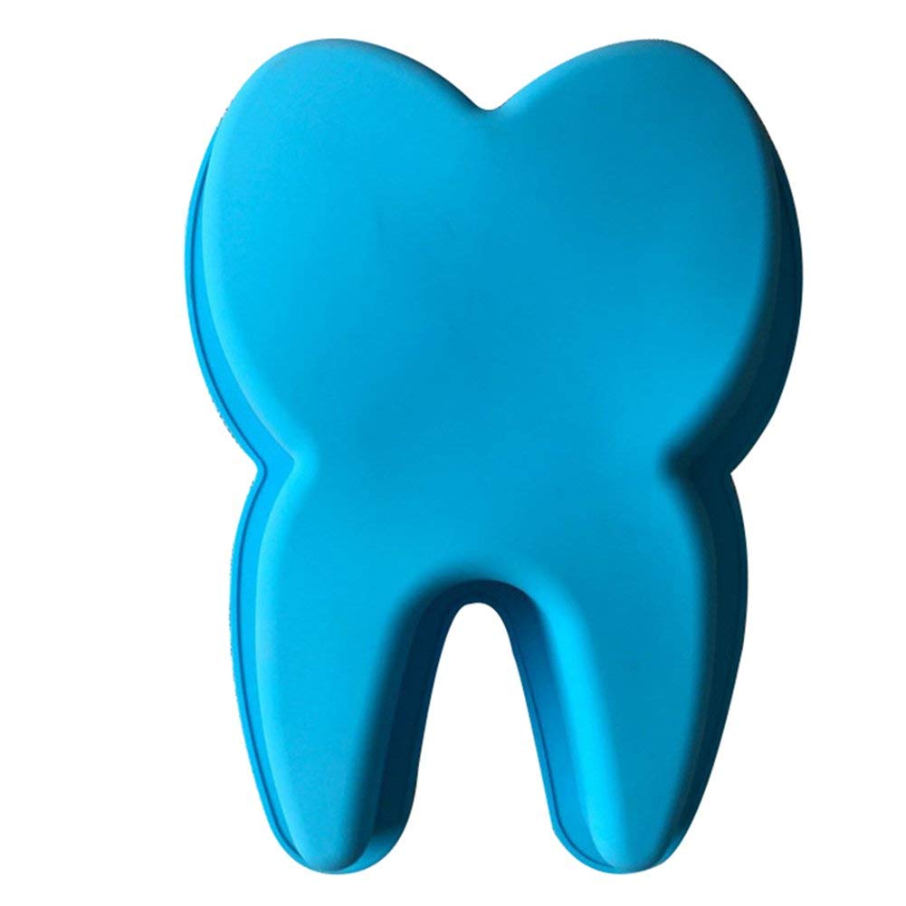 HiParty Non-Stick Silicone Teeth Cake Pan - 12.4