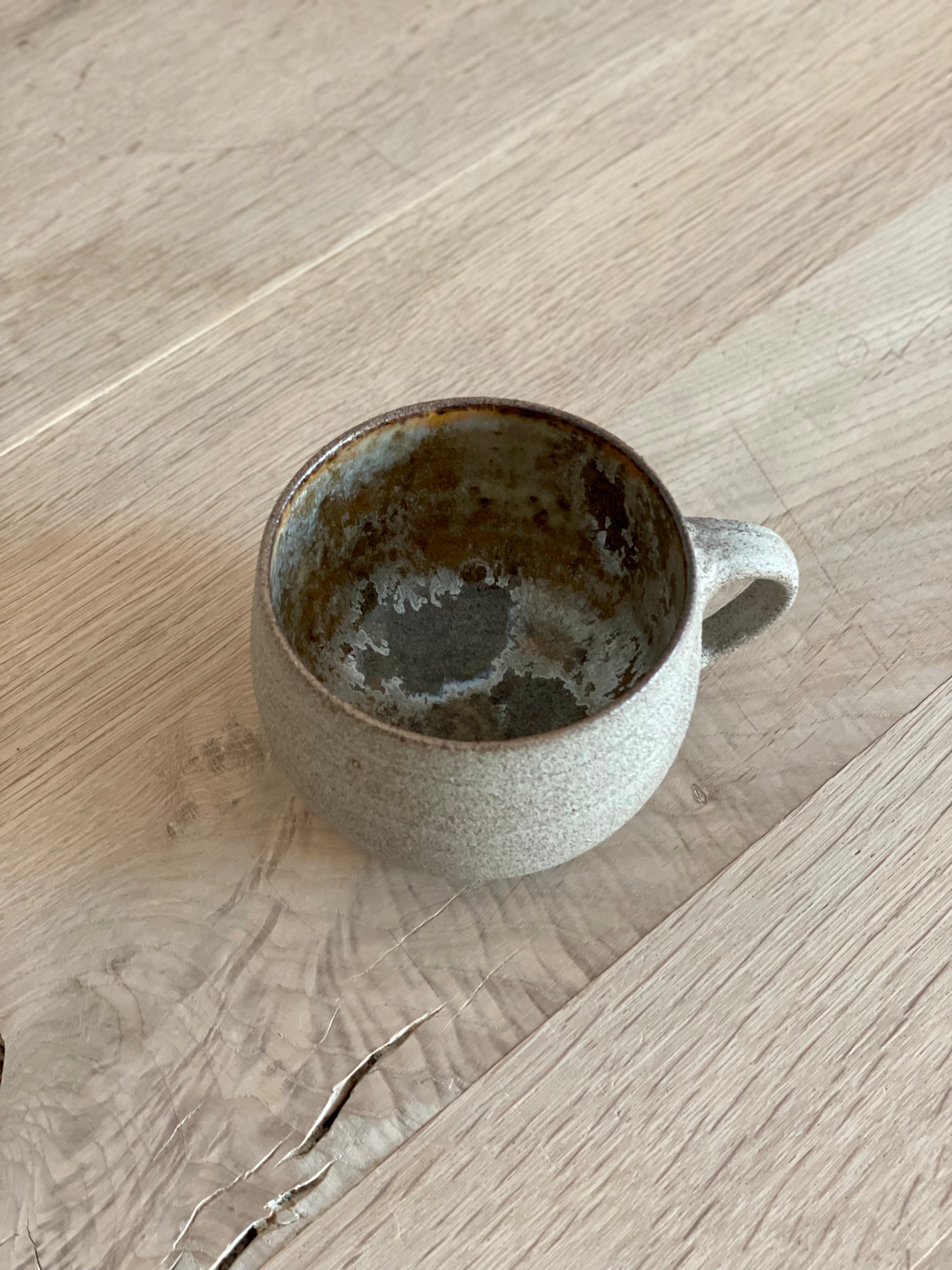 Aage Würtz Ceramic Mug - Handmade Fall Collection with Raw Finish | Perfect for Coffee, Tea & Hot Cocoa at Home or Office