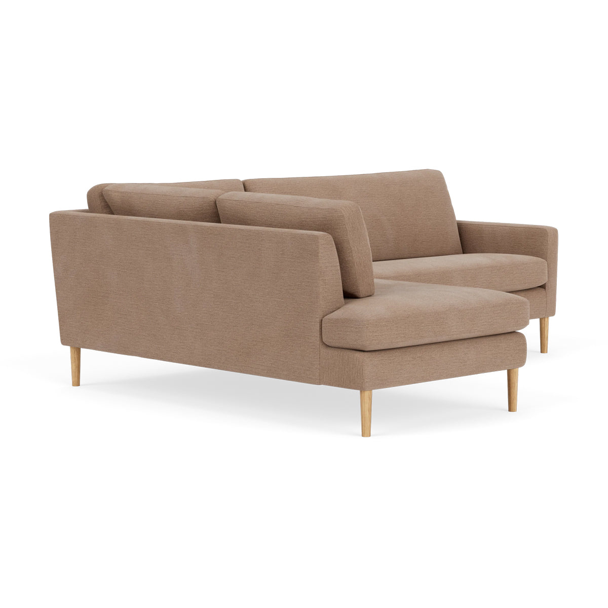 Astha Fabric Left Corner Sofa - Modern L-Shaped Sectional Couch for Living Room, Lounge & Small Spaces | Comfortable Home Furniture for Relaxing & Entertaining