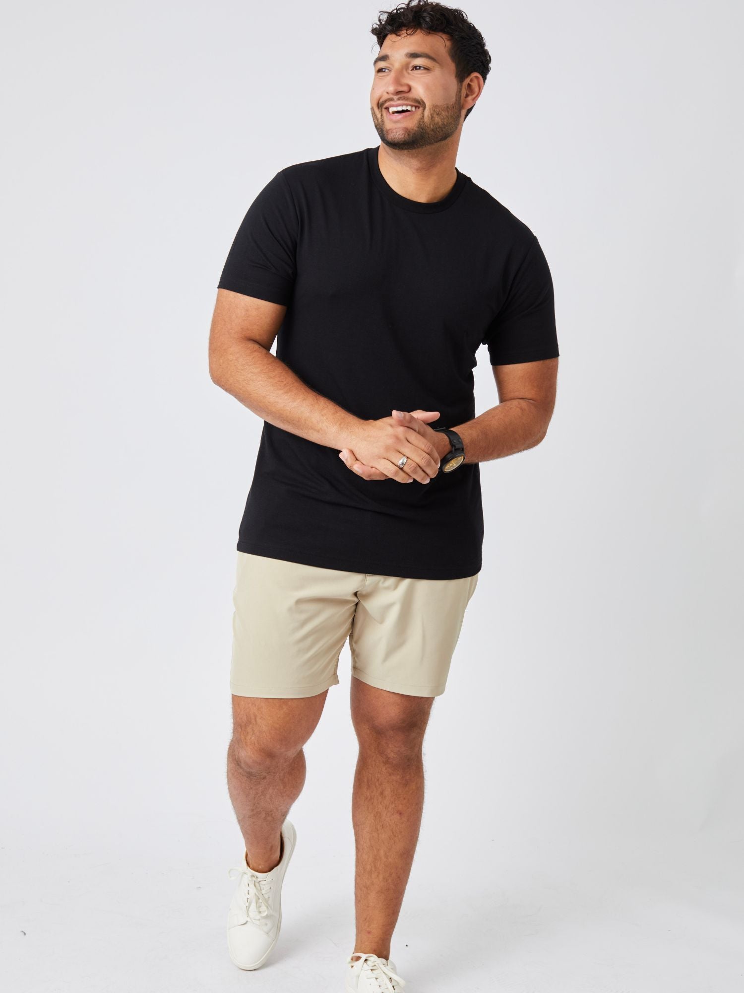 Black Performance Crew Socks - Moisture Wicking & Breathable for Running, Hiking & Workouts - Unisex Comfort Athletic Socks