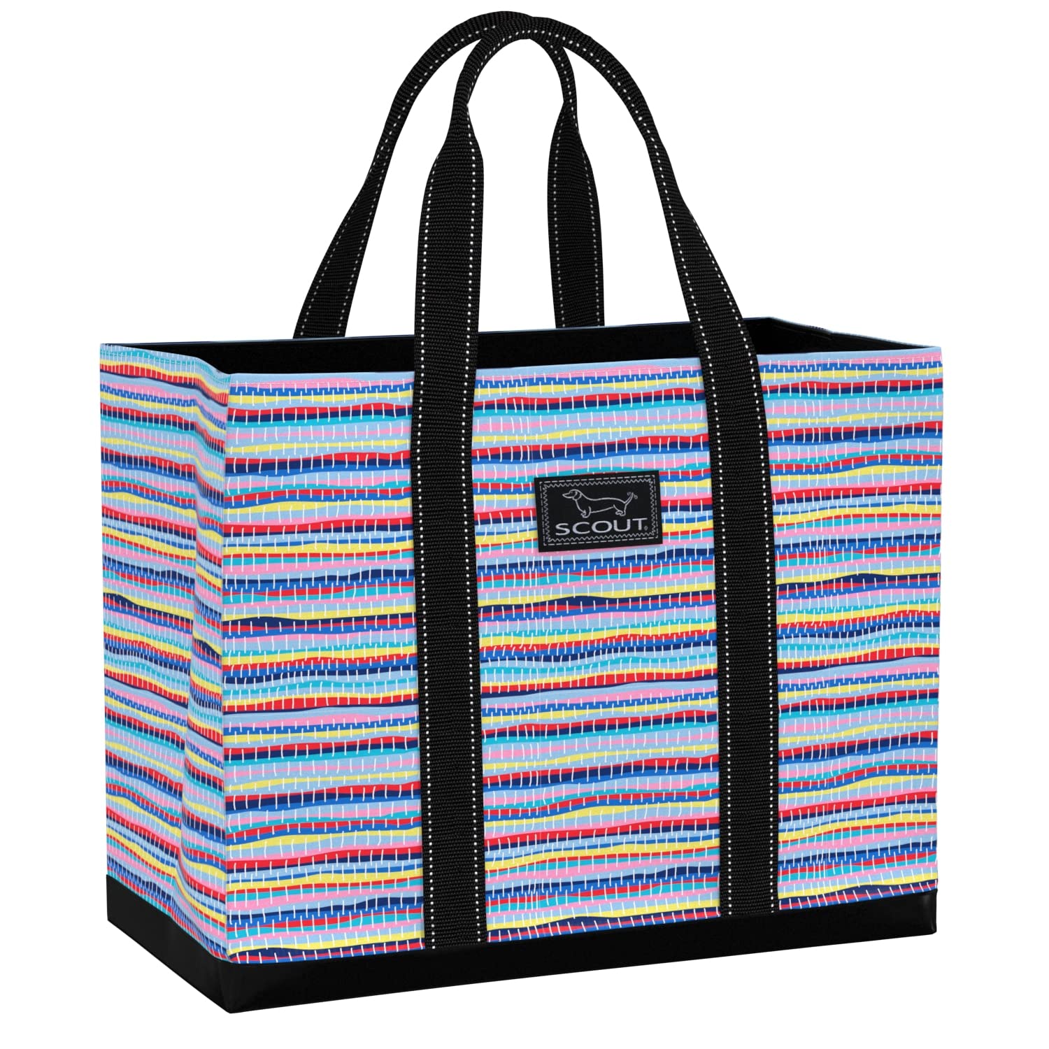 Scout Original Deano Large Utility Tote Bag for Women - Durable Open Top Beach Tote, Pool Bag, Work Bag & Shopping Tote - Perfect for Work, Travel, Beach & Daily Errands
