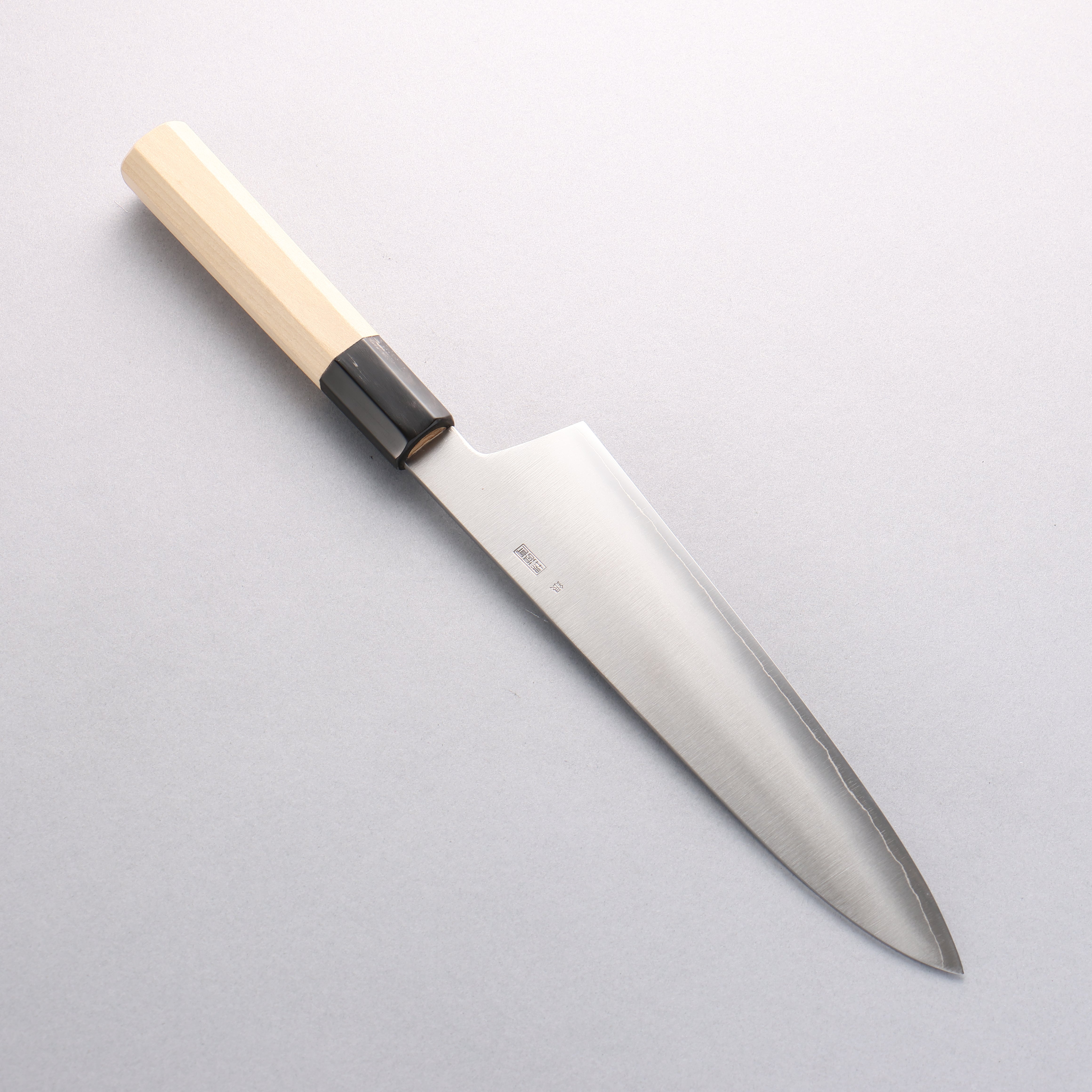 Premium Kikuzuki Silver Steel No.3 Gyuto Chef Knife 210mm - Japanese Magnolia Wood Handle - Professional Kitchen Knife for Sushi, Meat Cutting & Vegetable Chopping