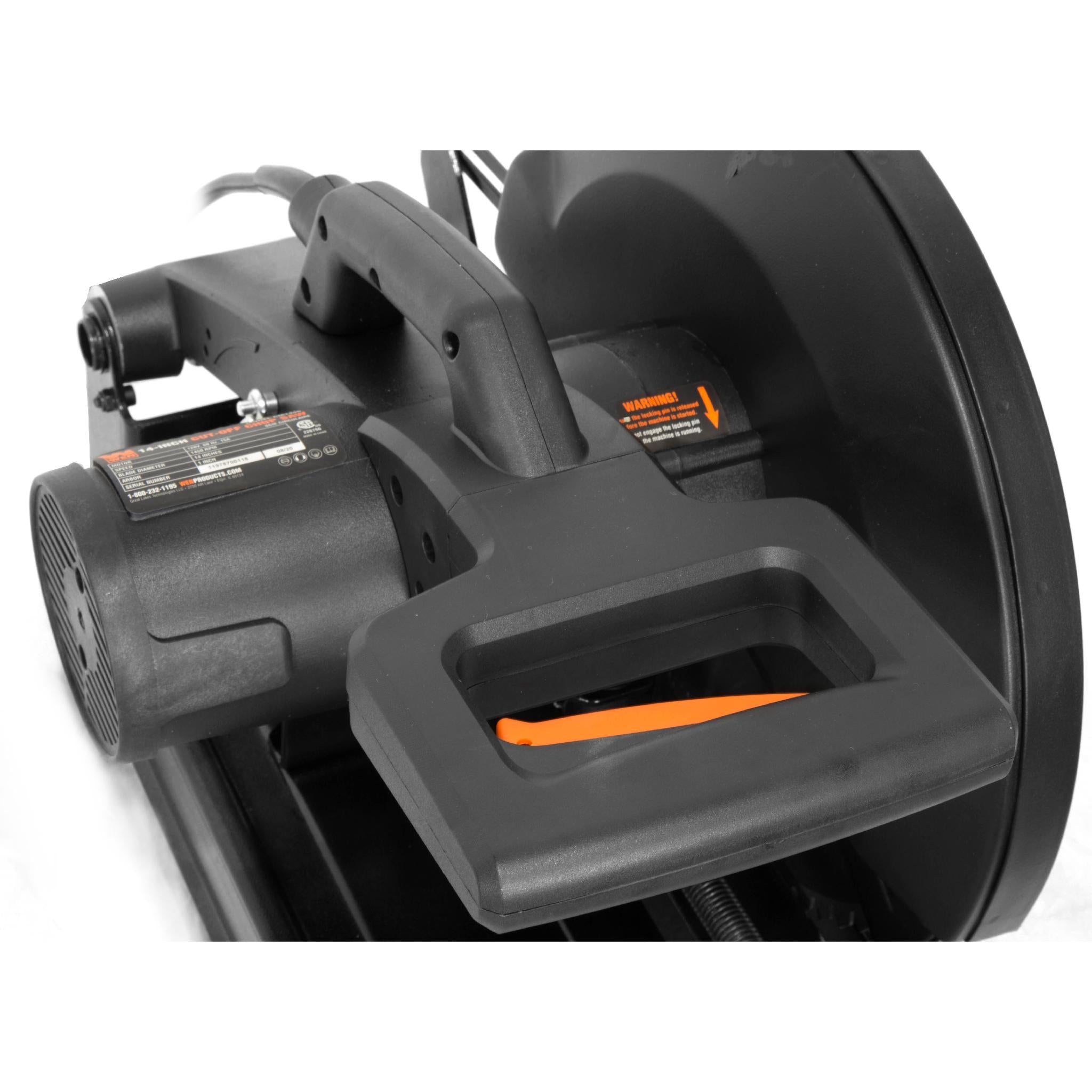 WEN CM1446 15 Amp 14-Inch Multi-Material Cut Off Chop Saw with Carbide-Tipped Metal Cutting Blade - Perfect for Metal Fabrication, Construction, and DIY Projects