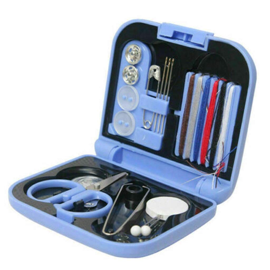 Premium Travel Sewing Kit with Needles & Thread - Mini Case for DIY & Outdoor Use