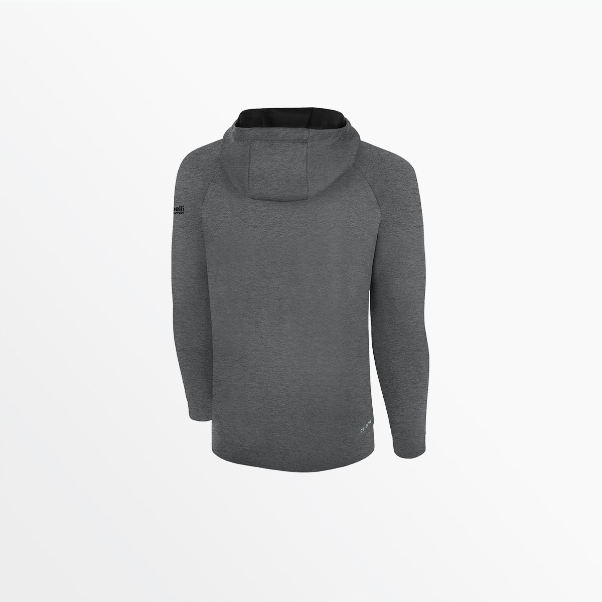Men's Therma Fleece Pullover Hoodie with Front Repeating Logo - Cozy Winter Wear for Outdoor Activities & Casual Style