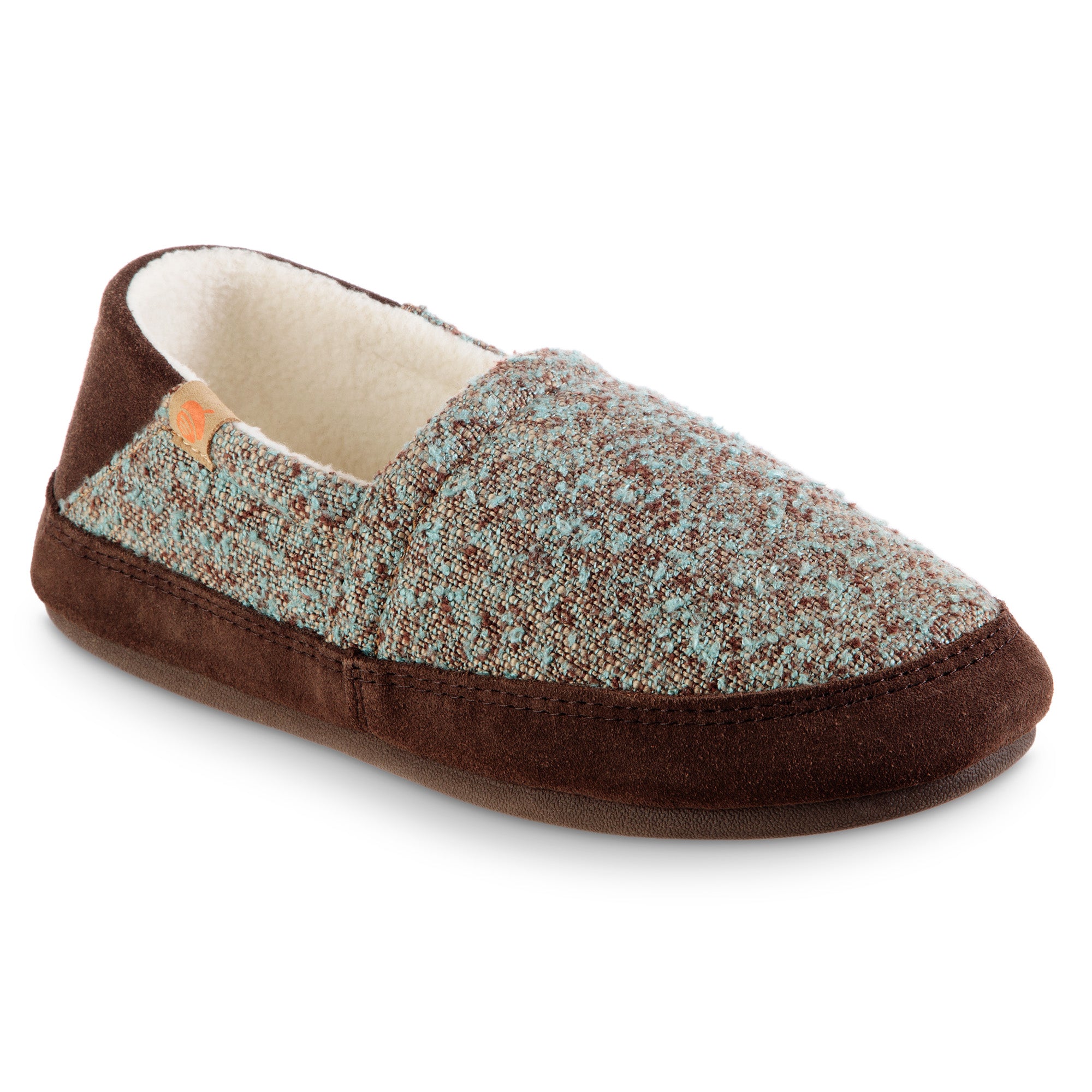 Women's Acorn® Moc II Collapsible Heel Slippers with Indoor/Outdoor Sole - Cozy House Shoes for Relaxing at Home, Lounging & Quick Outdoor Errands