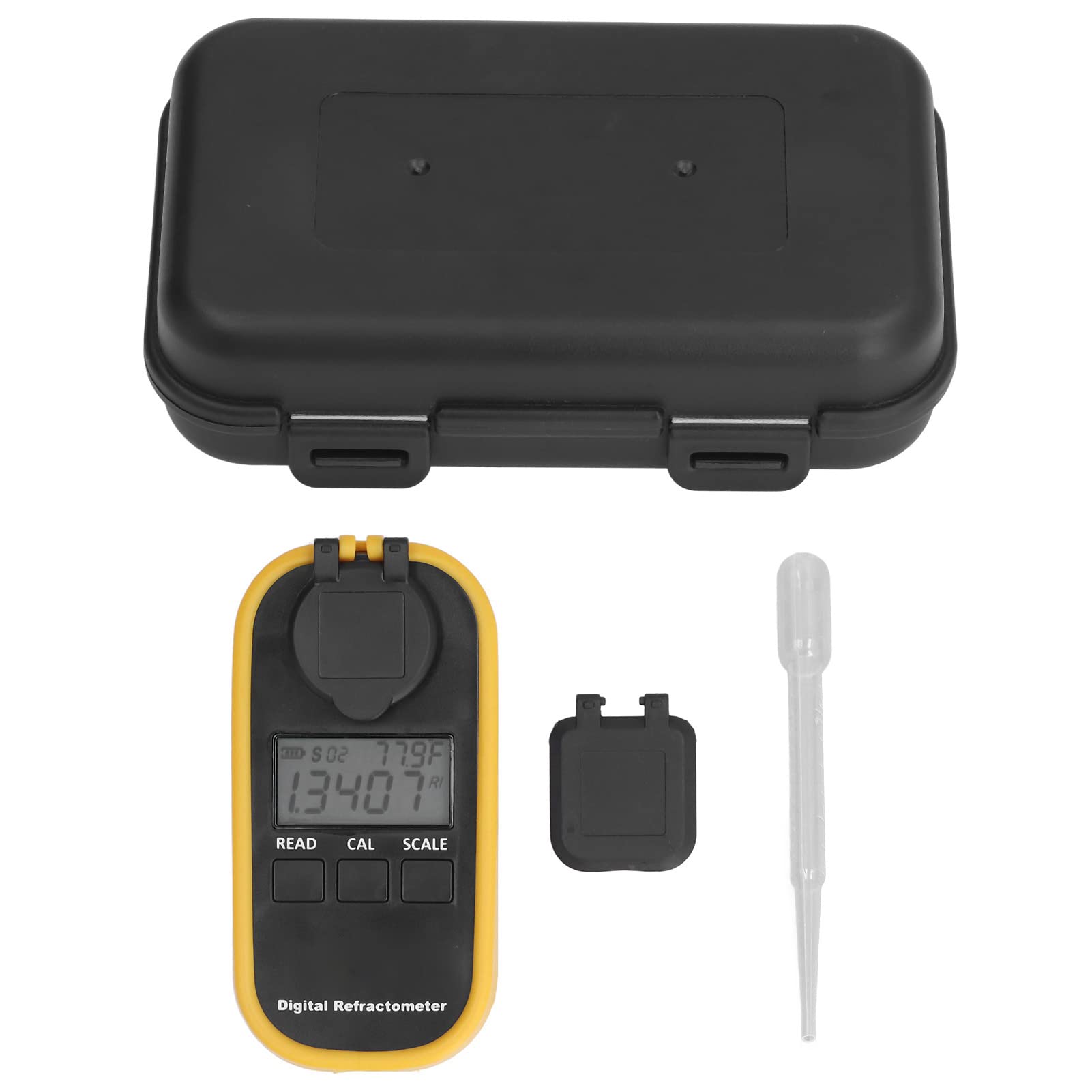 Digital Honey Refractometer with Brix Scale - Accurate Sugar Content Measurement for Beekeeping, Molasses & Maple Syrup | Perfect for Beekeepers, Home Brewing & Food Processing