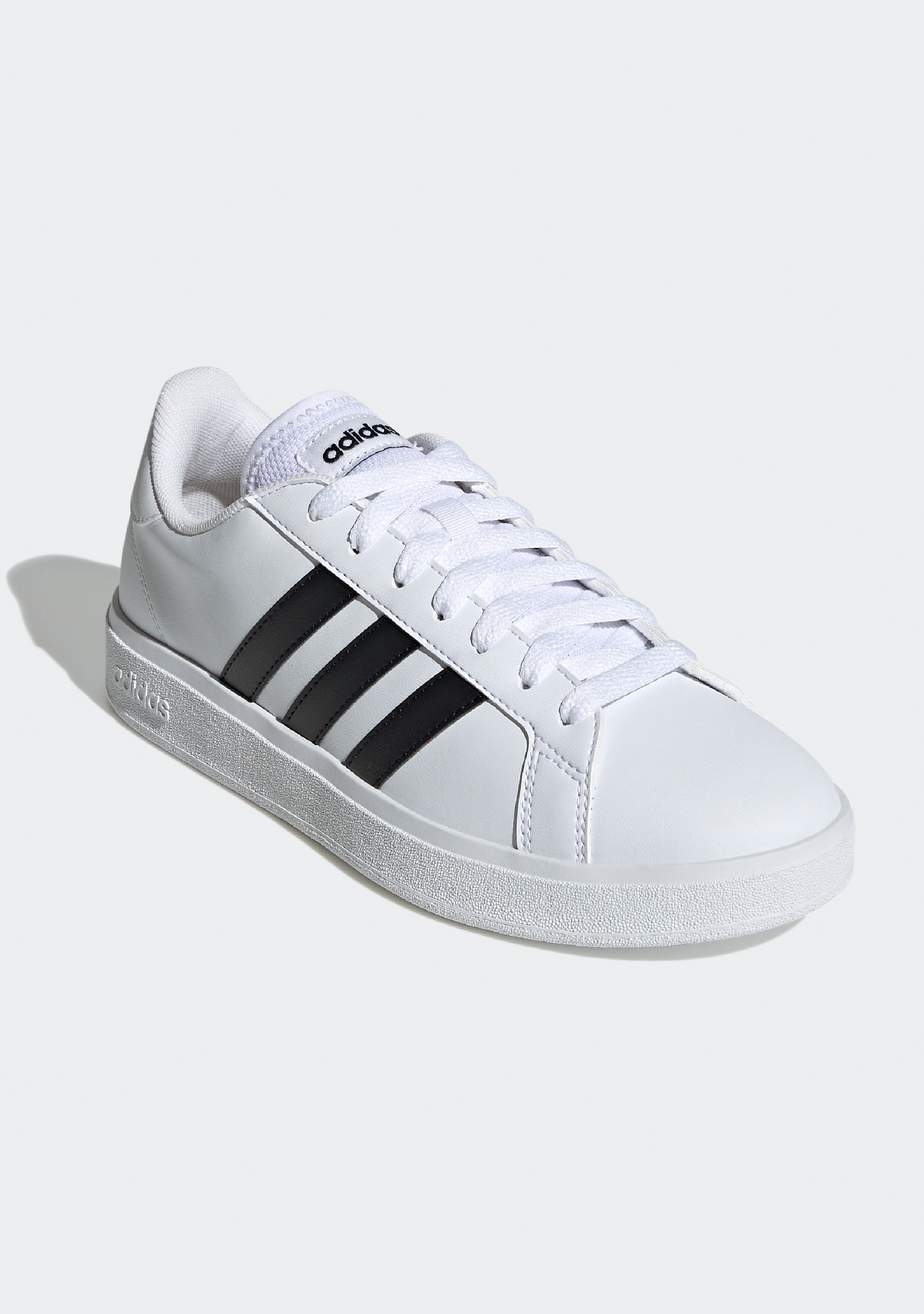 Adidas Women's Grand Court Base Sneakers - Comfortable White Tennis Shoes for Women | Perfect for Casual Wear, Gym & Everyday Fashion