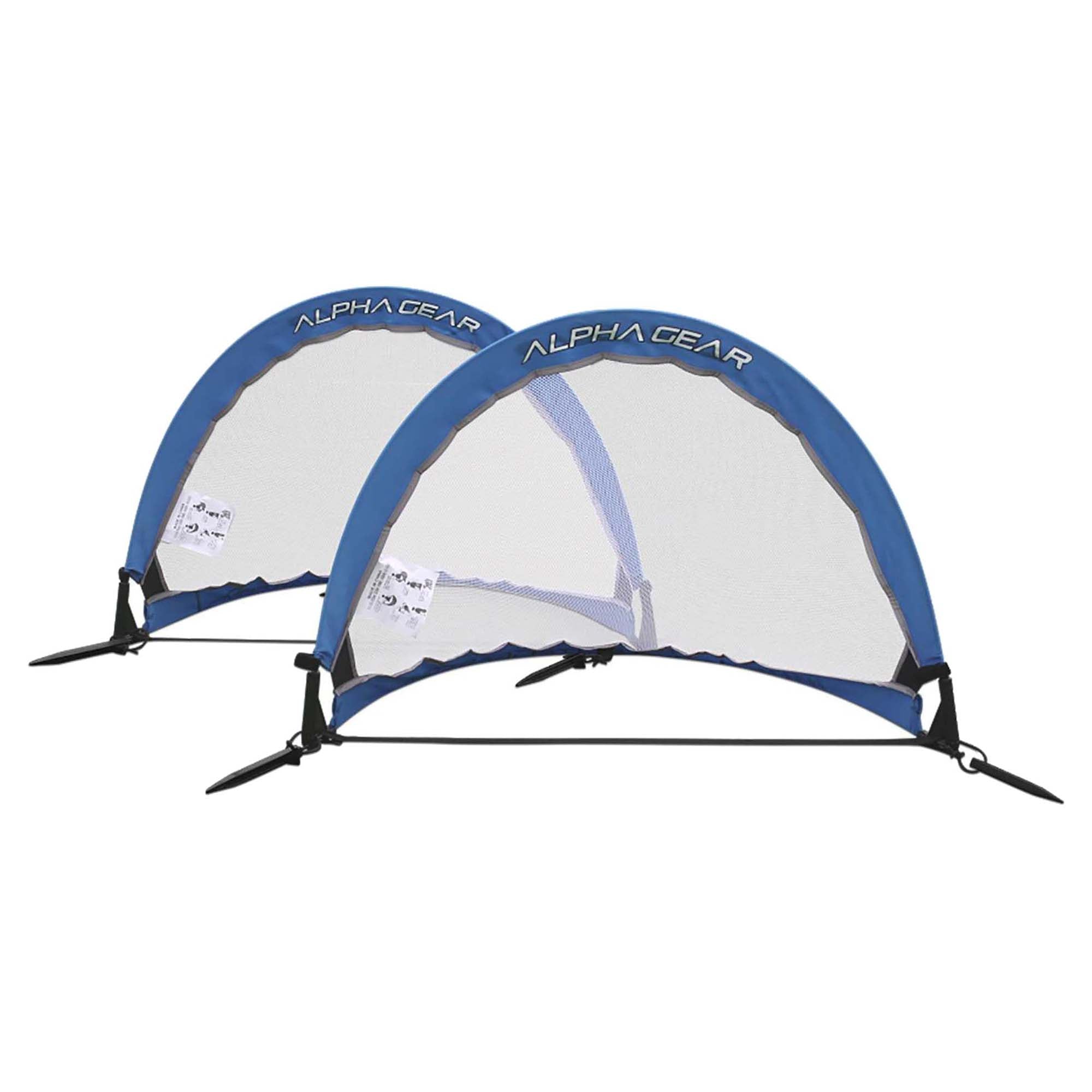 4ft Pop Up Soccer Goals - Portable & Lightweight for Training, Backyard, and Beach Soccer Games - Perfect for Kids and Adults